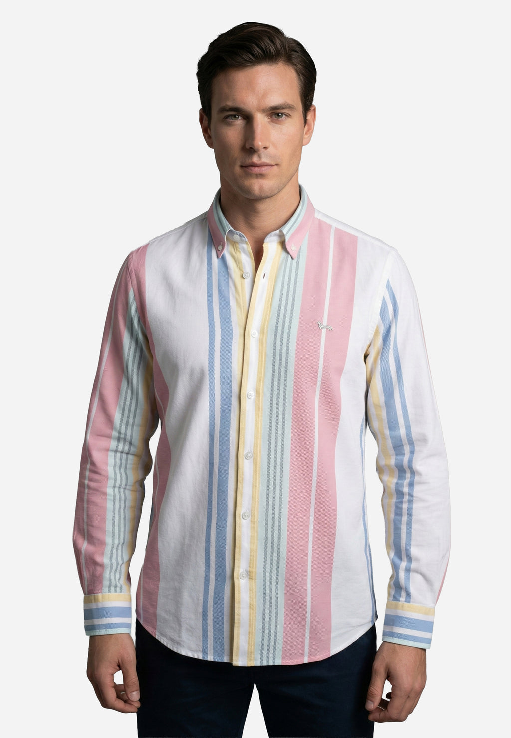 Camisa Rayas Colores H&B.