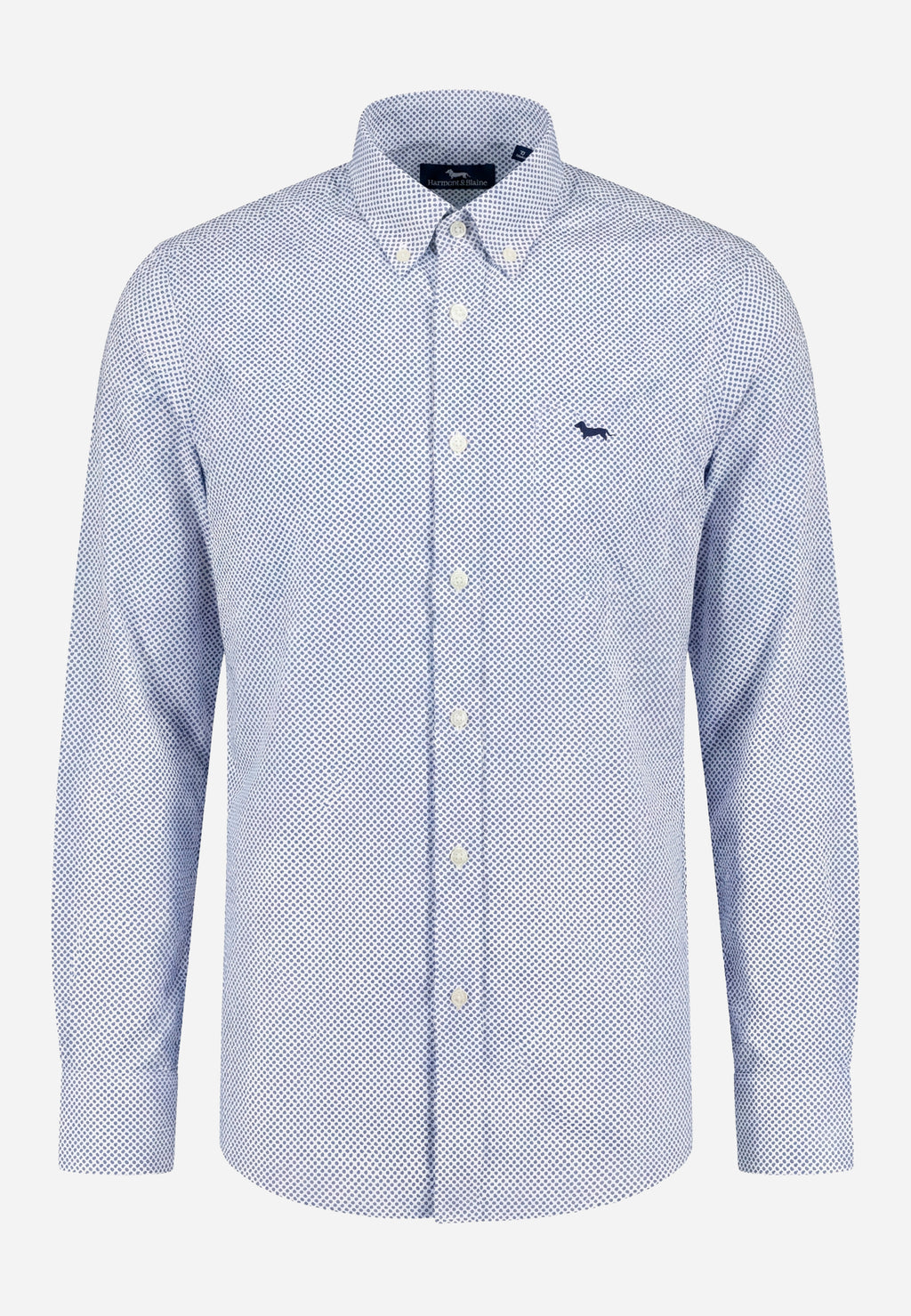 Camisa Azul Hombre H&B.