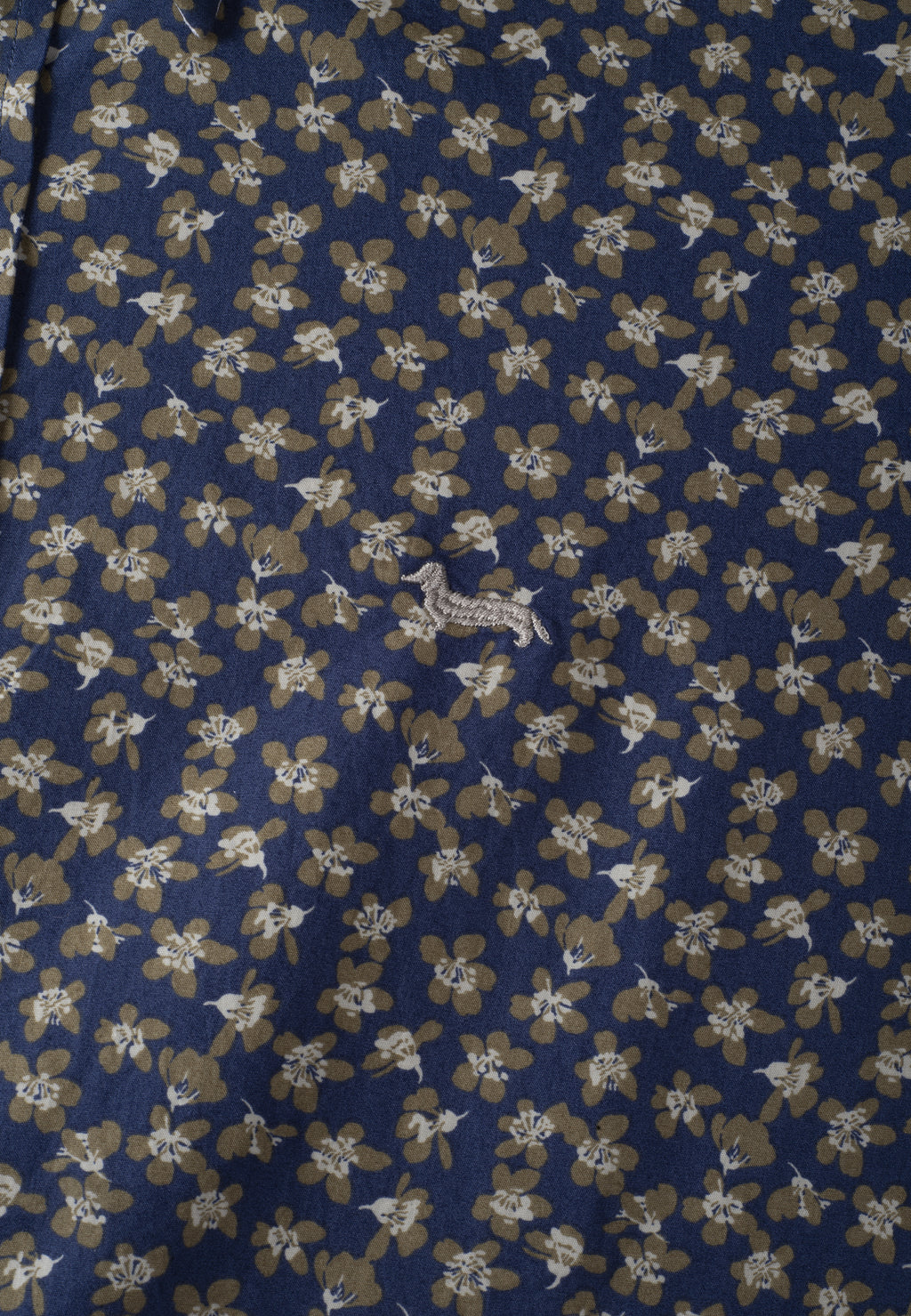 Camiseta Hombre Azul Logo H&B