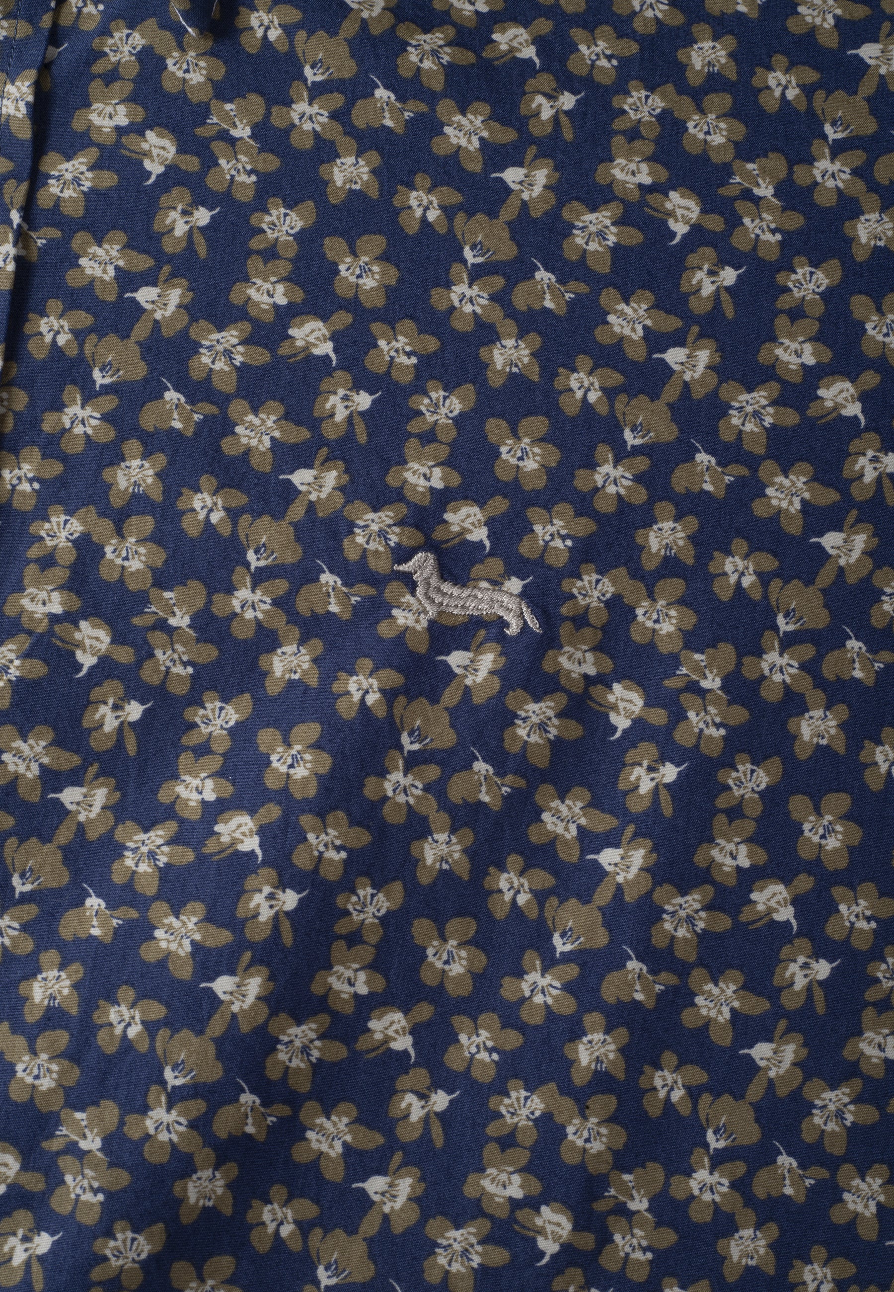 Camiseta Hombre Azul Logo H&B