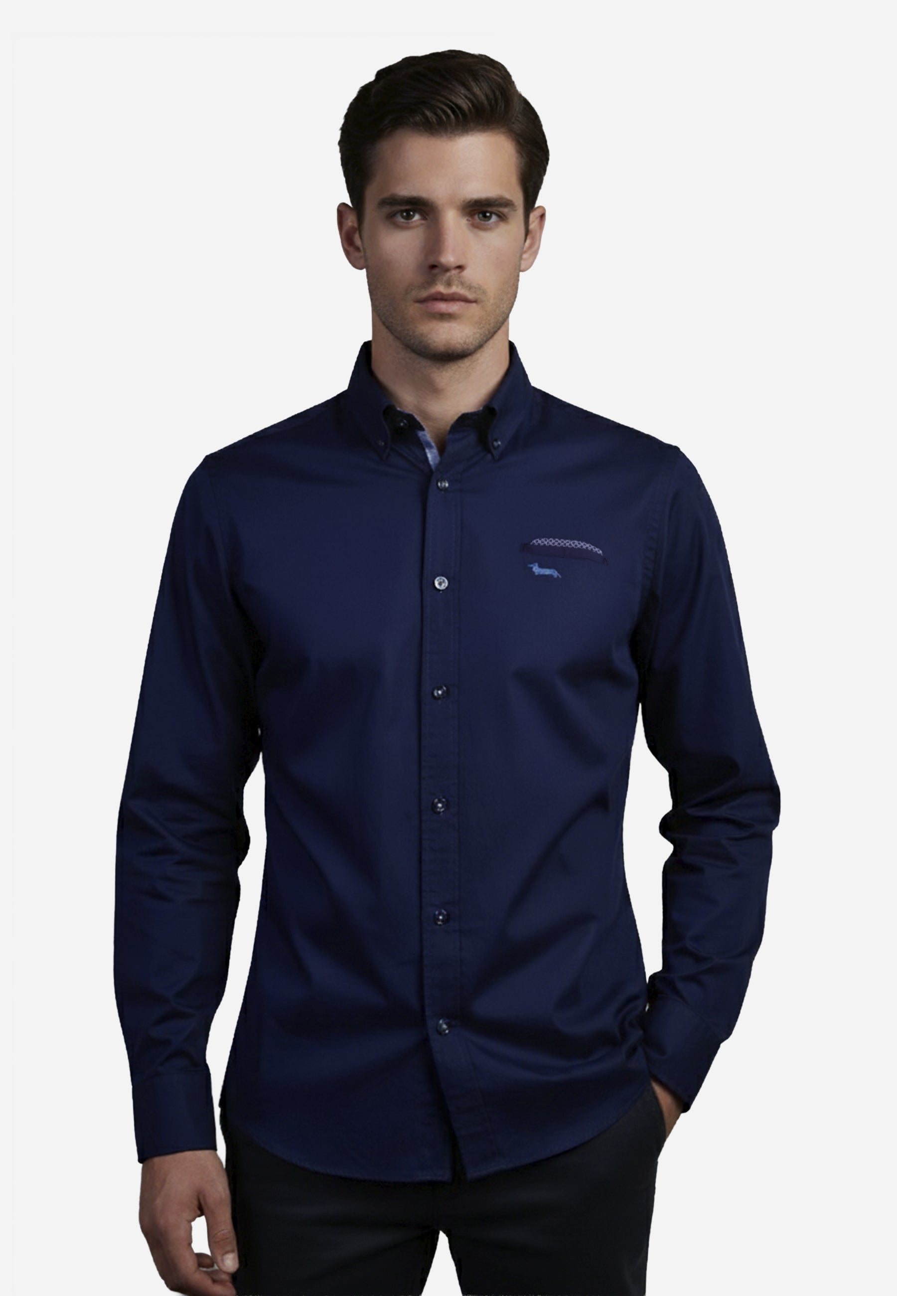 Camiseta Azul Marino H&B