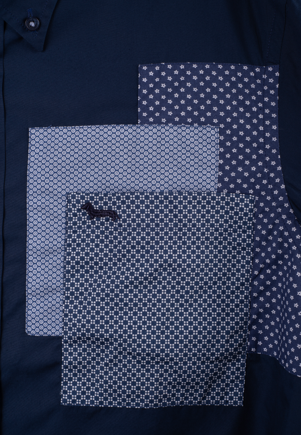 Camisa Azul Hombre H&B.