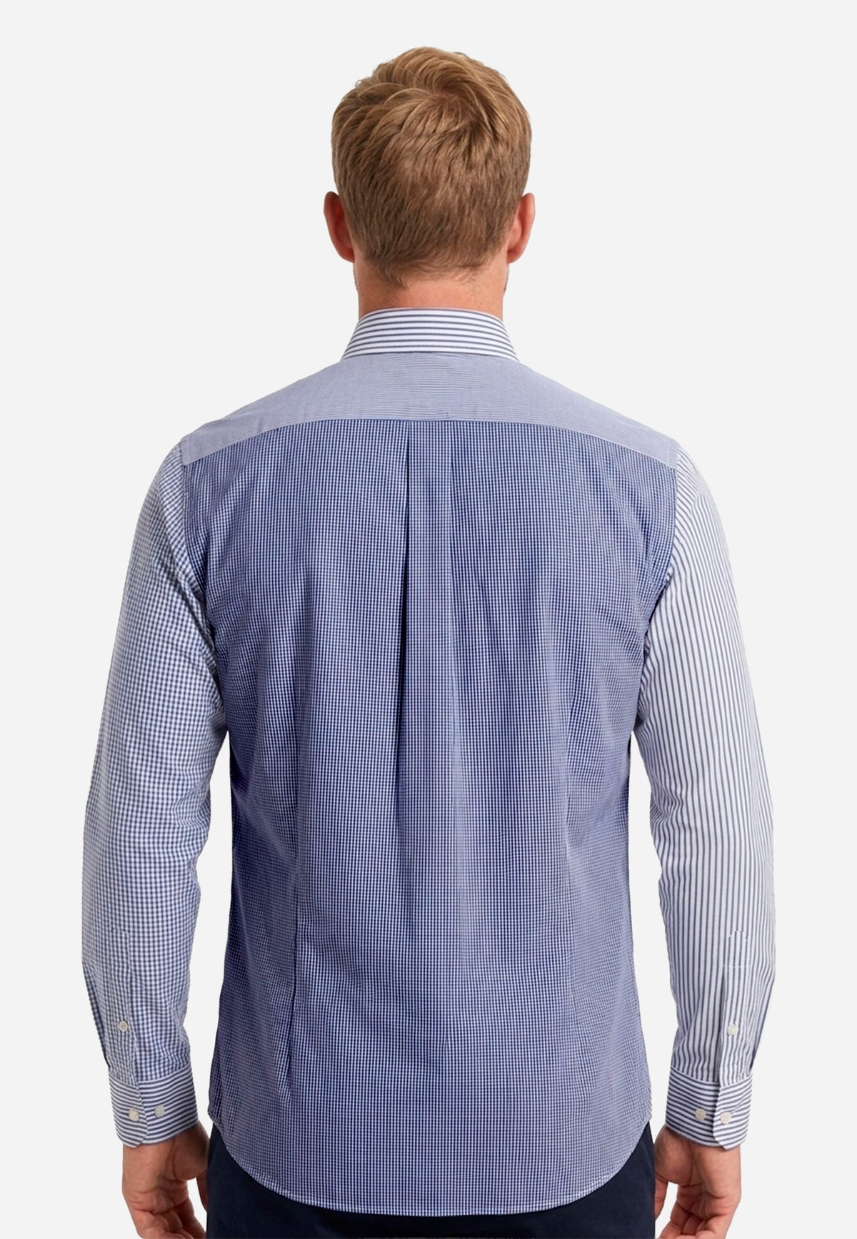 Camisa Azul Atemporal H&B.