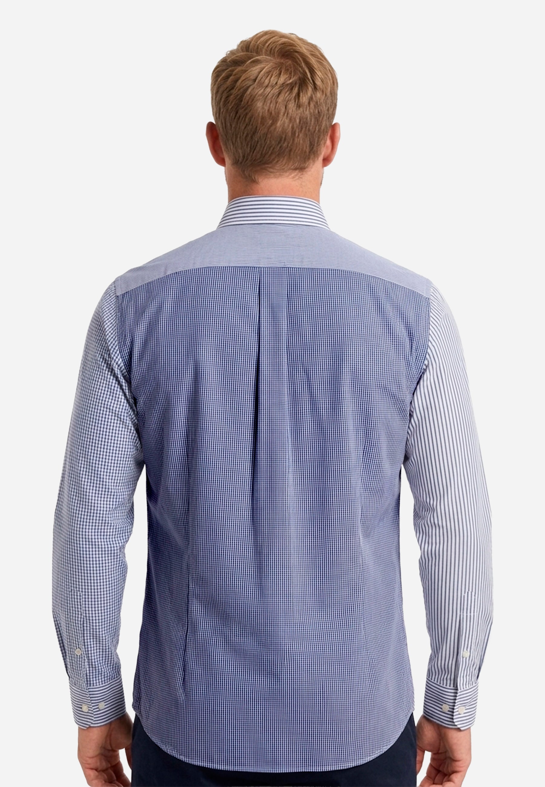 Camisa Azul Atemporal H&B.