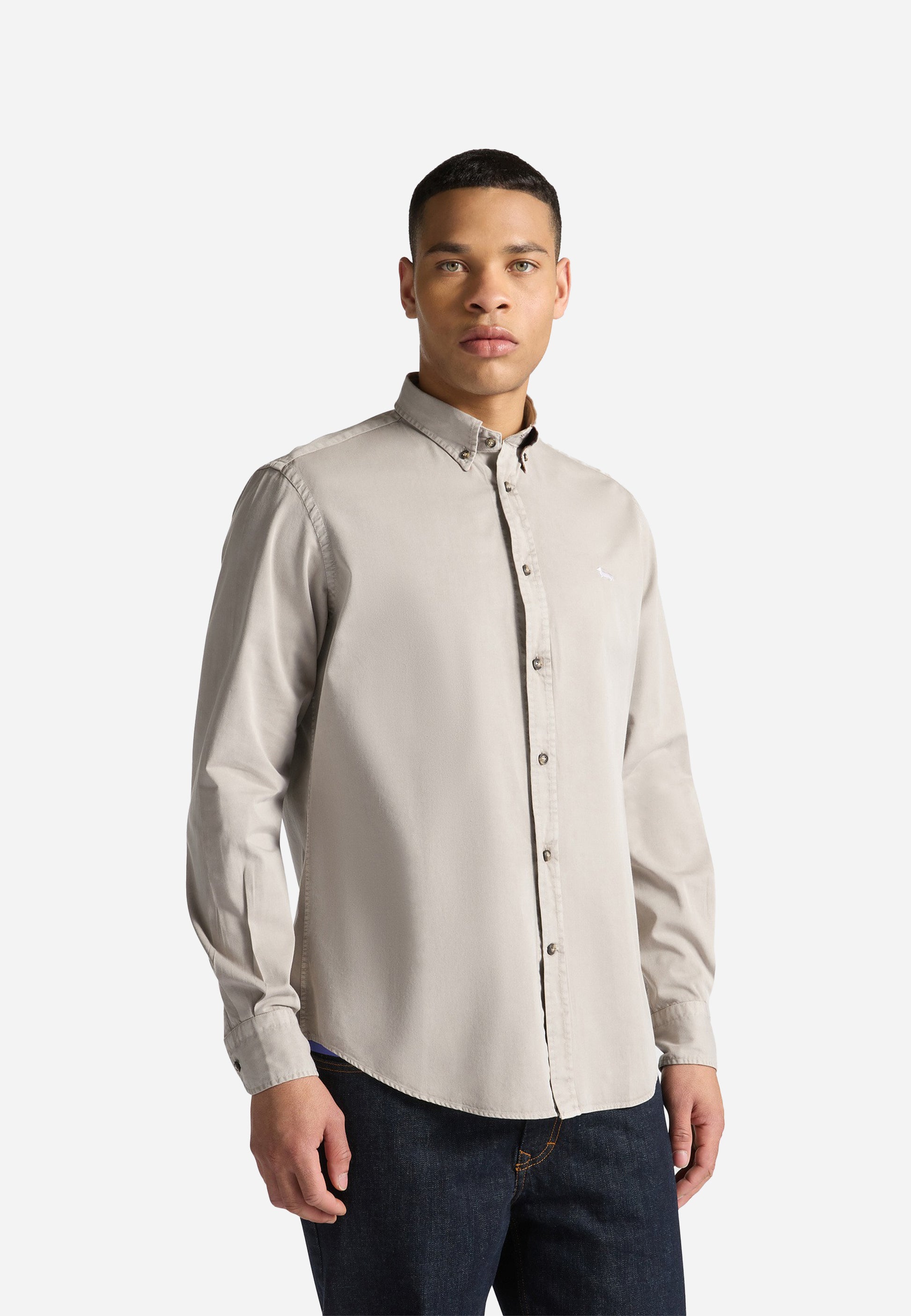 Camisa Café Hombre H&B.