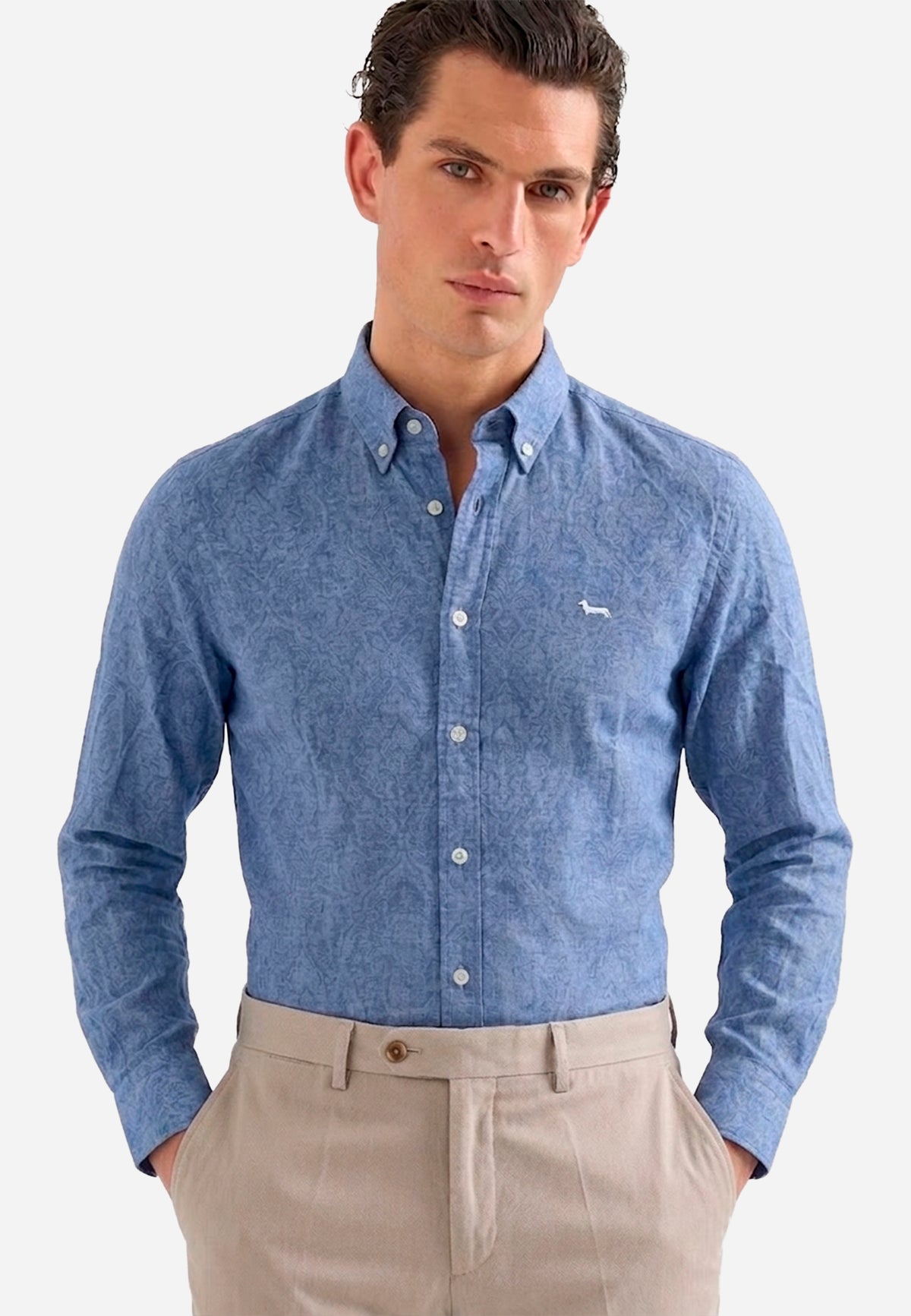 Camiseta Sport Azul Hombre H&B.