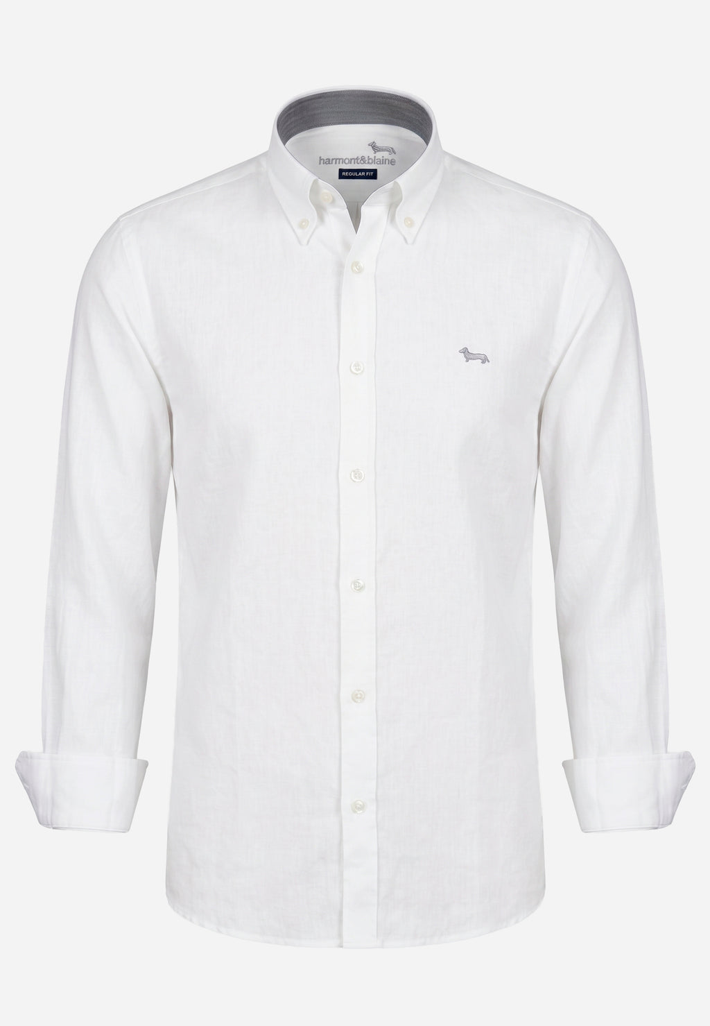 Camisa Sport Blanca Logo H&B