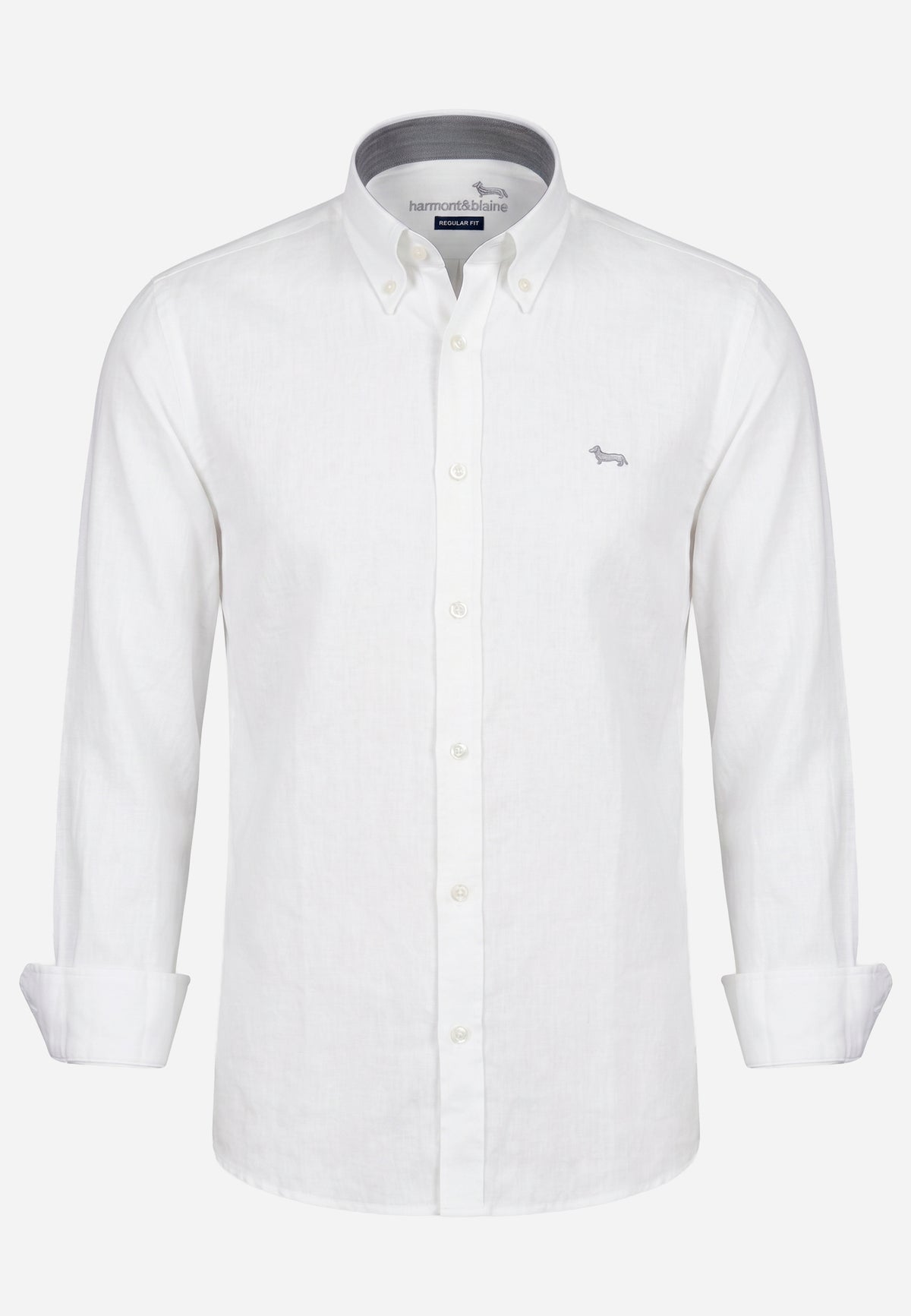 Camisa Sport Blanca Logo H&B