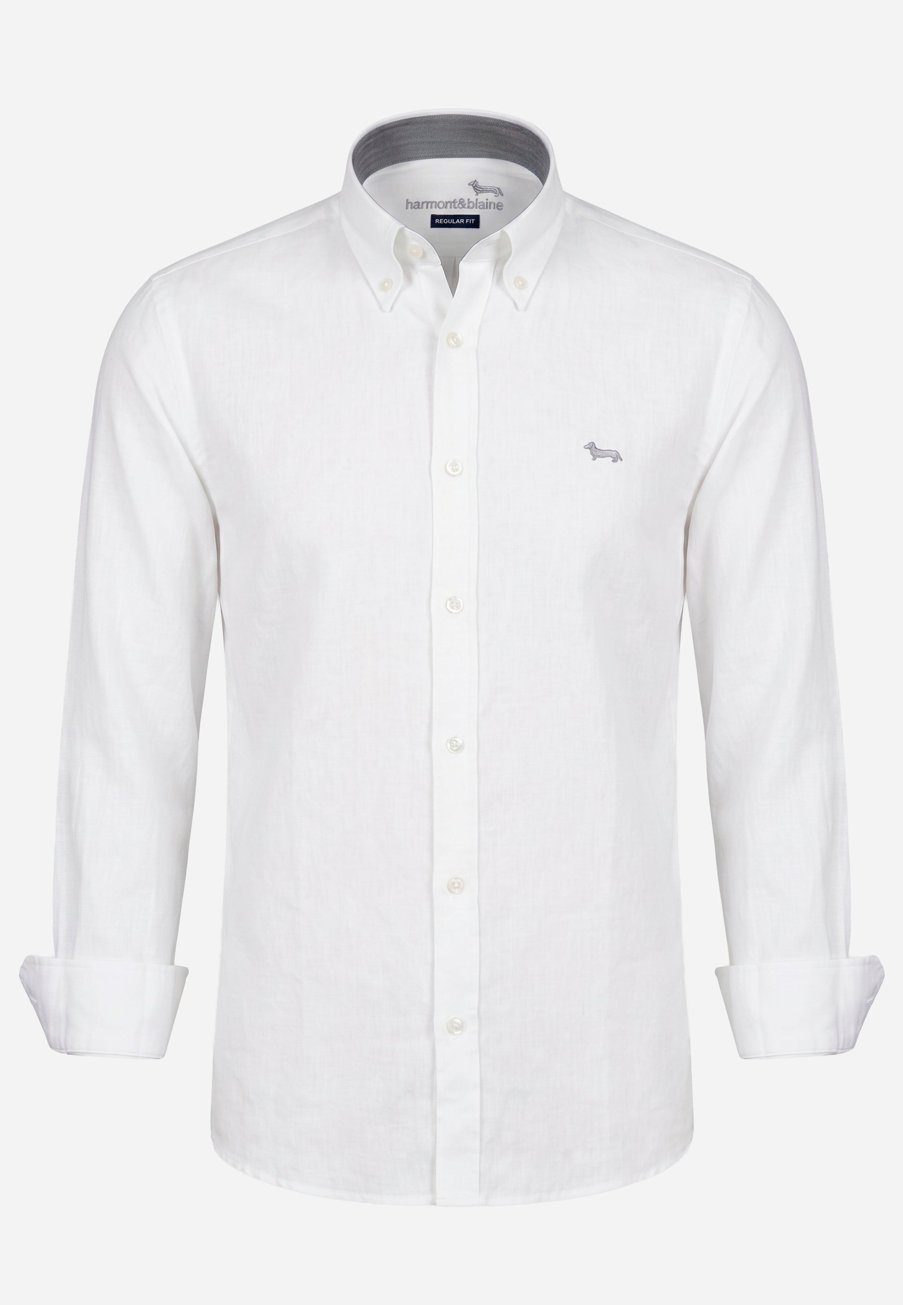 Camisa Sport Blanca Logo H&B