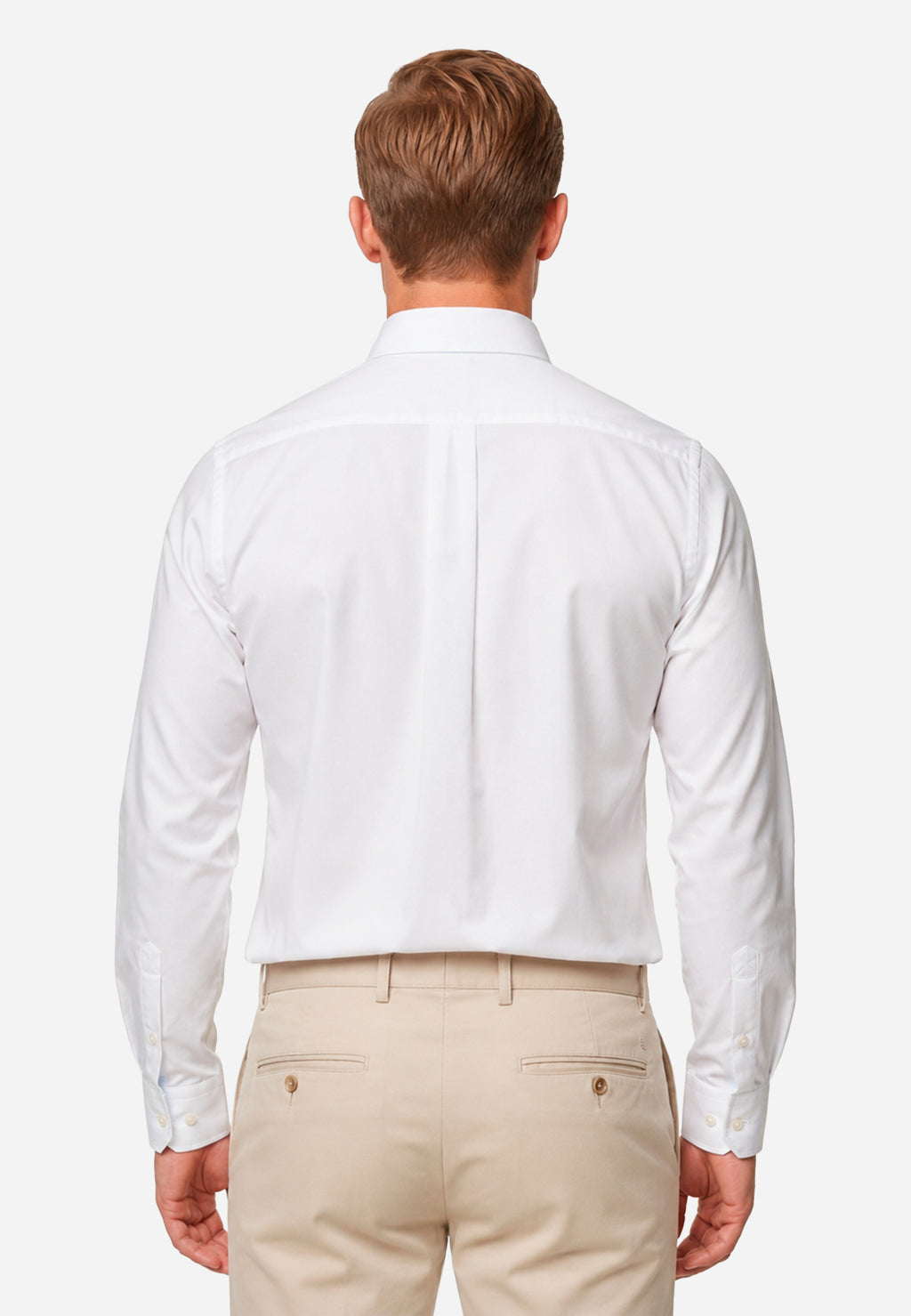 Camisa Sport Atemporal Hombre Blanca H&B.