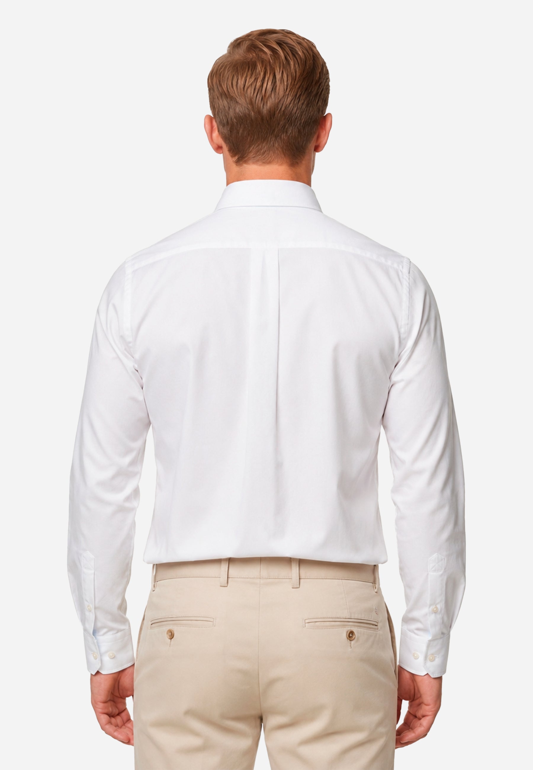 Camisa Sport Atemporal Hombre Blanca H&B.