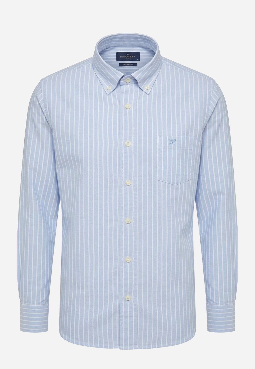 Camisa Azul Rayas Hombre H.L.