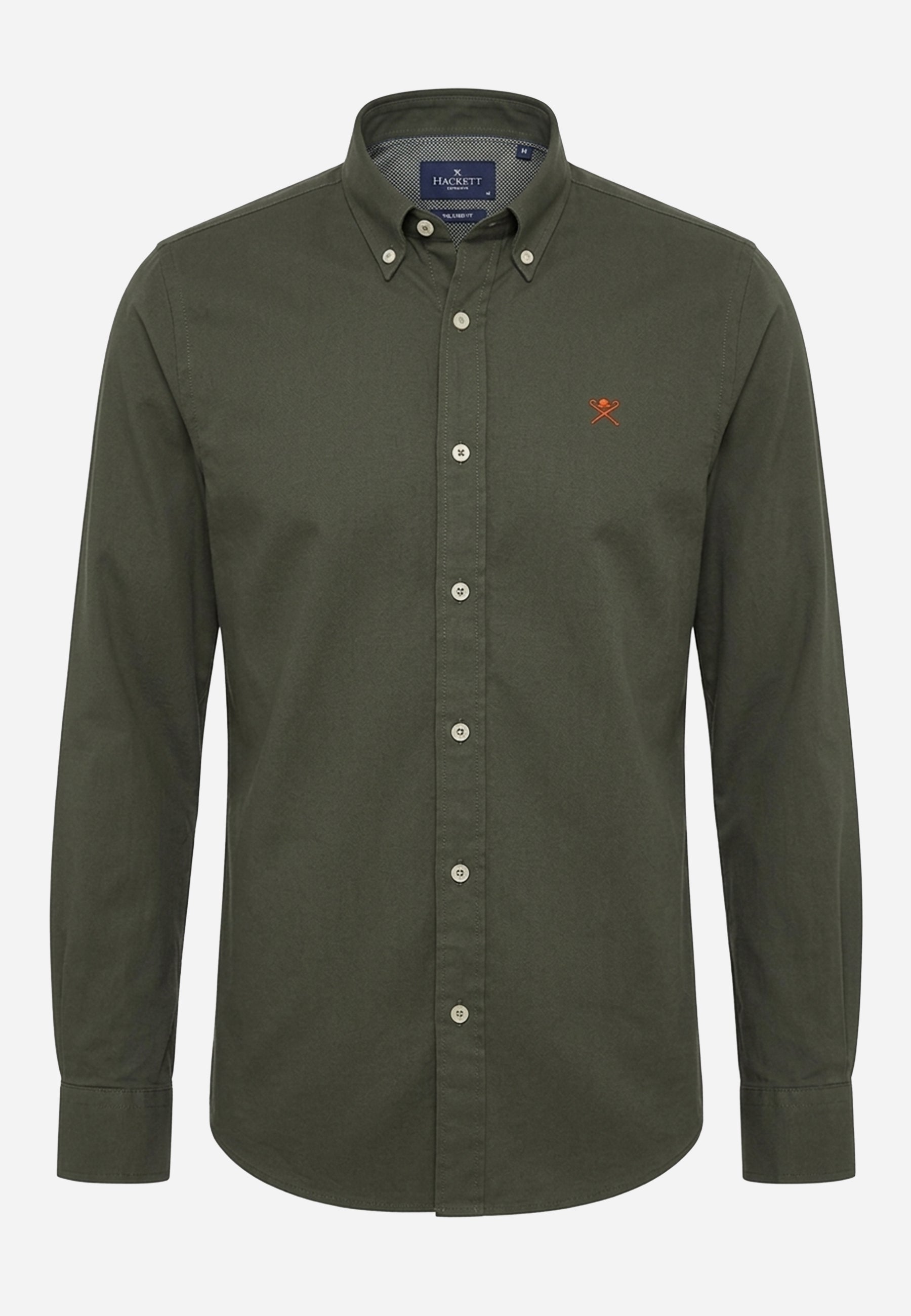 Camisa Verde Militar Hombre H.L.