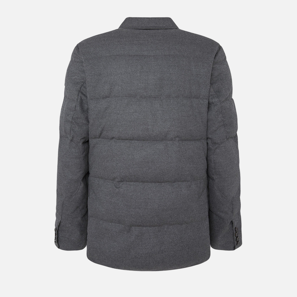 Chaqueta Flannel Blazer Gris H.L.
