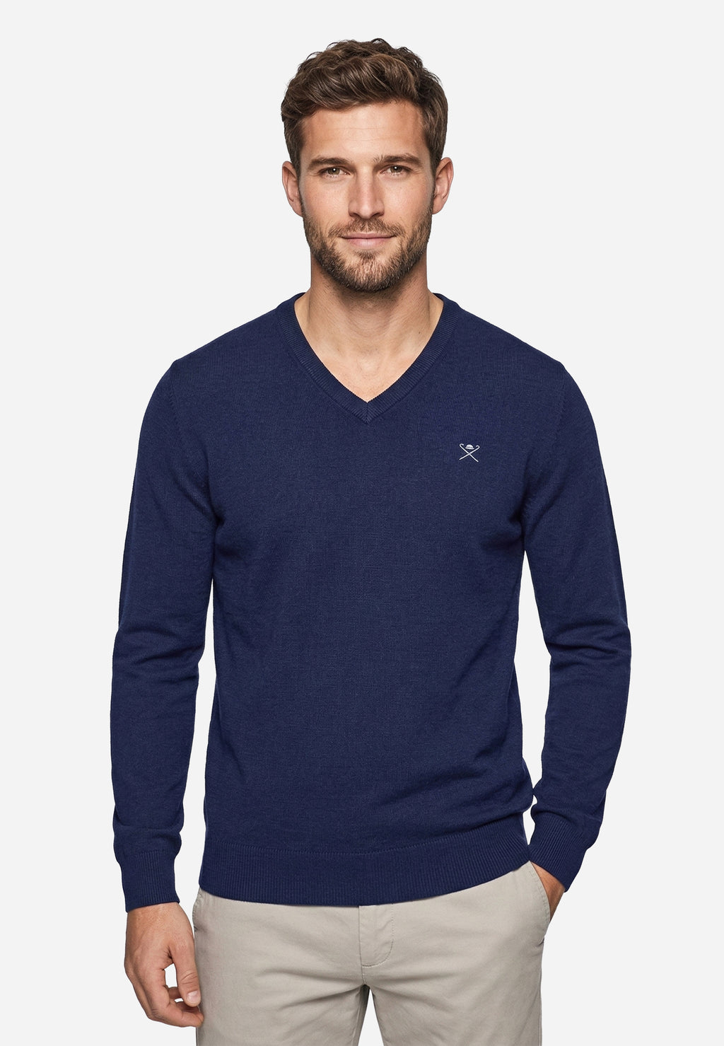 Sweater Azul Marino Hombre H.L.