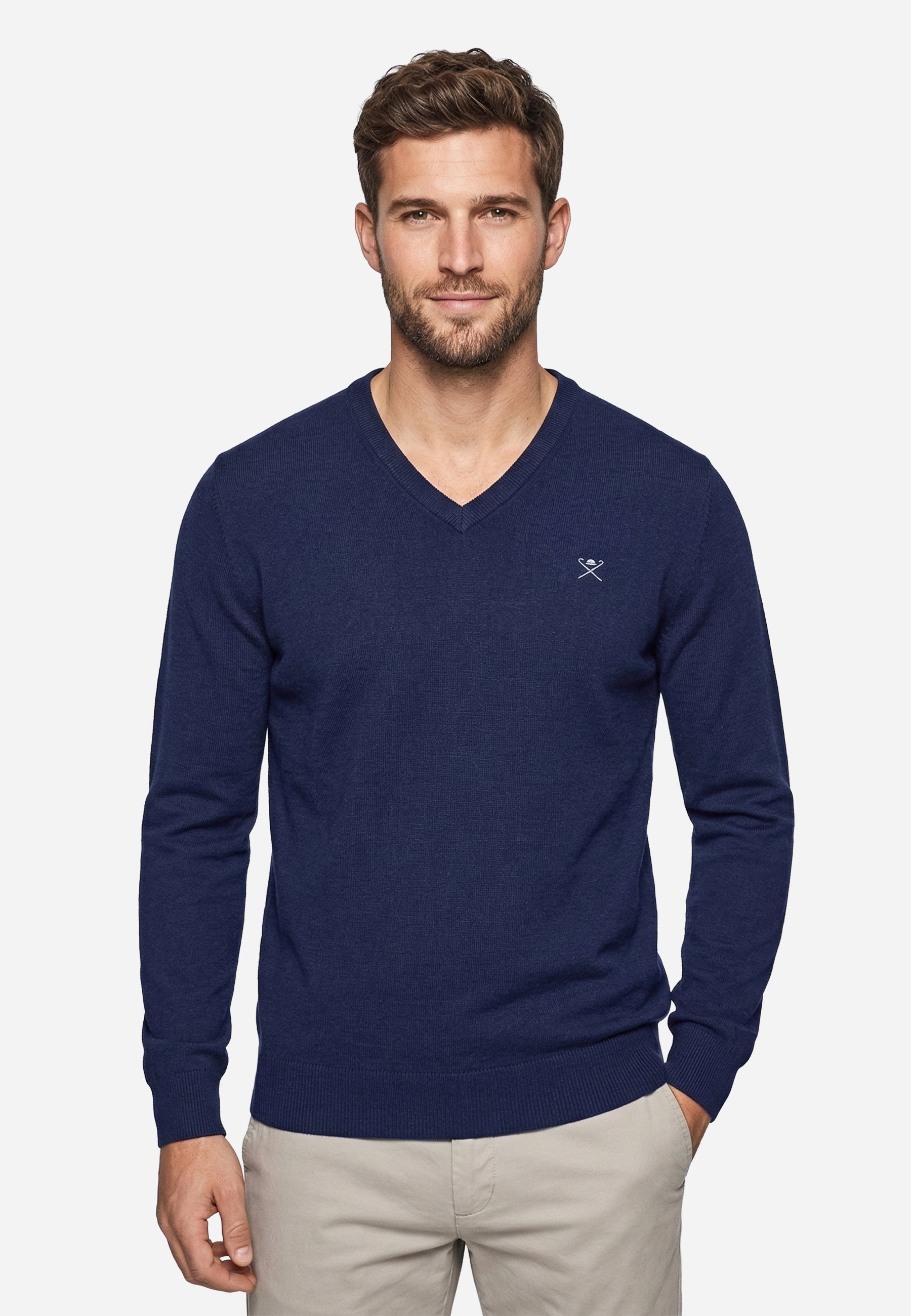 Sweater Azul Marino Hombre H.L.