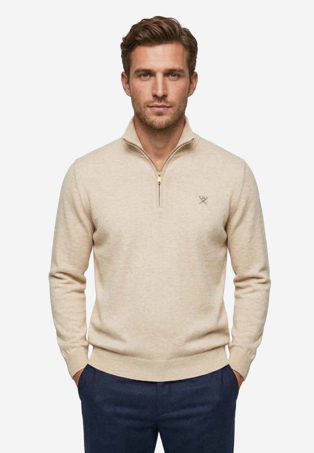 Sweater Beige Hombre H.L.