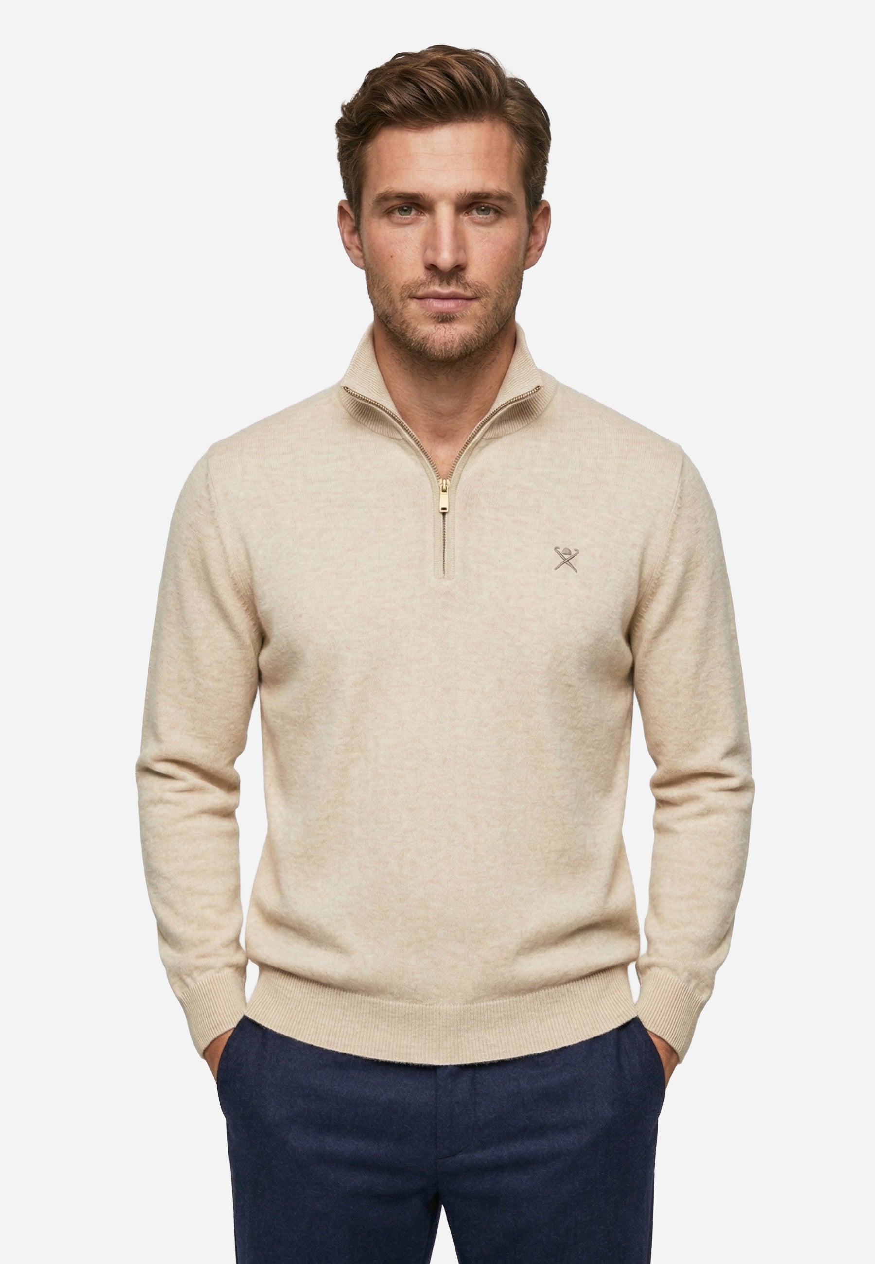 Sweater Beige Hombre H.L.