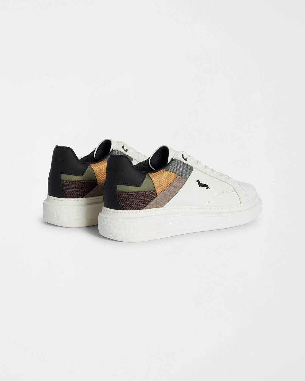 Sneaker Blanco/Verde Logo H&B