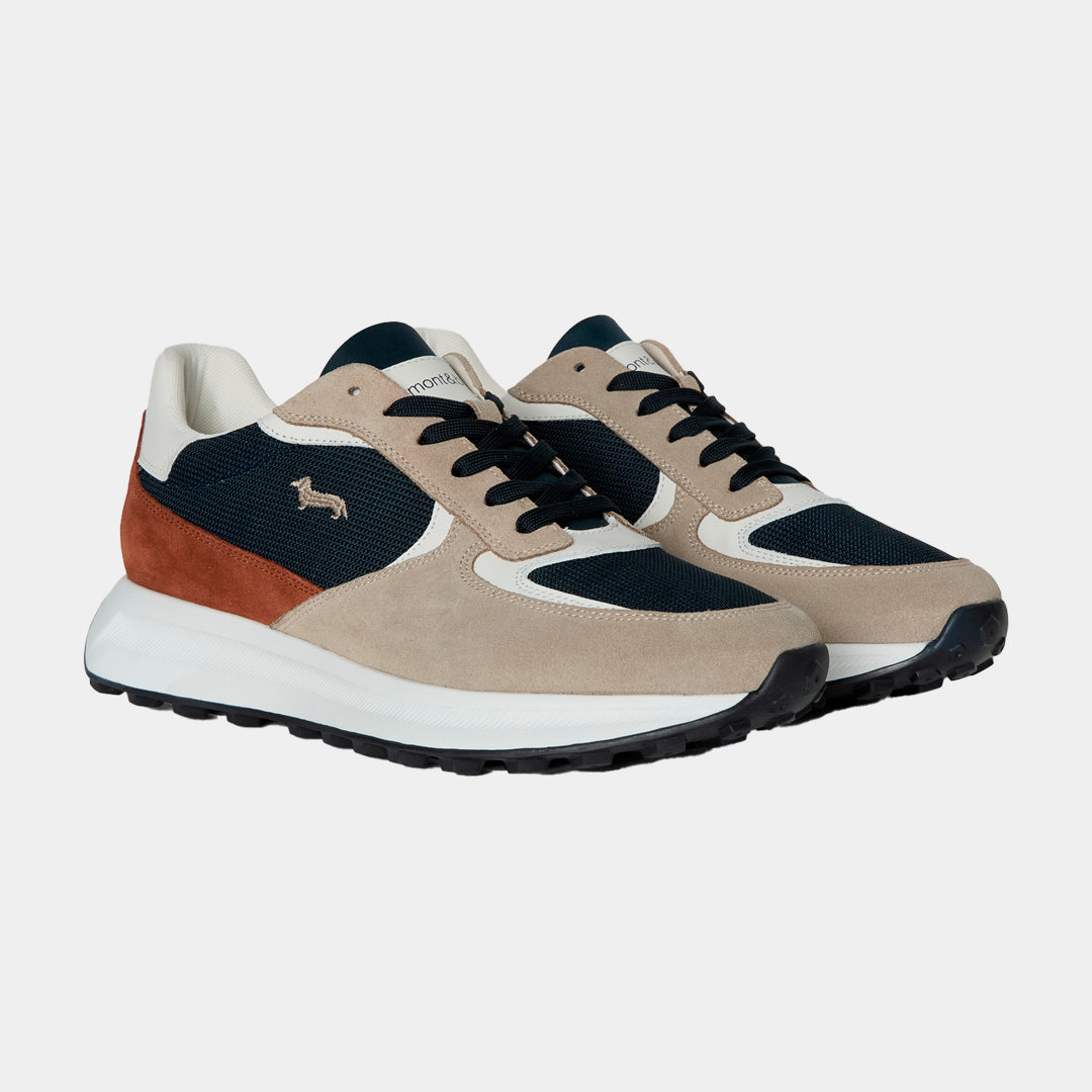 Tenis Shoes Beige/Azul H&B