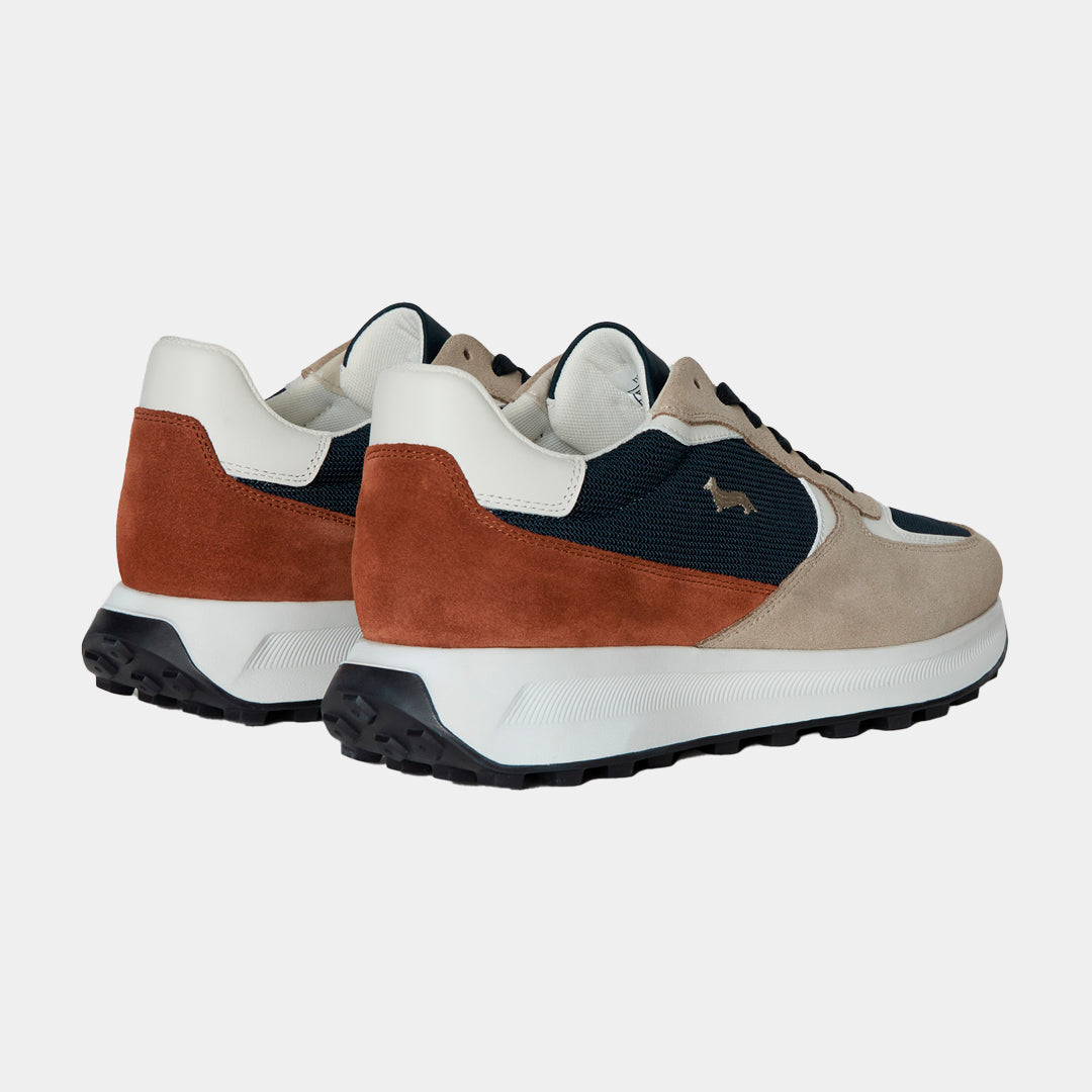 Tenis Shoes Beige/Azul H&B