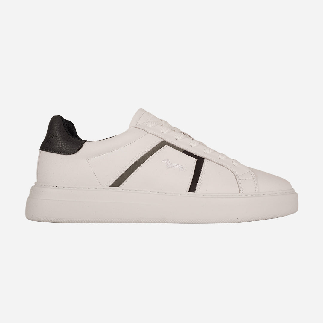 Tenis White Signature Hombre H&B.