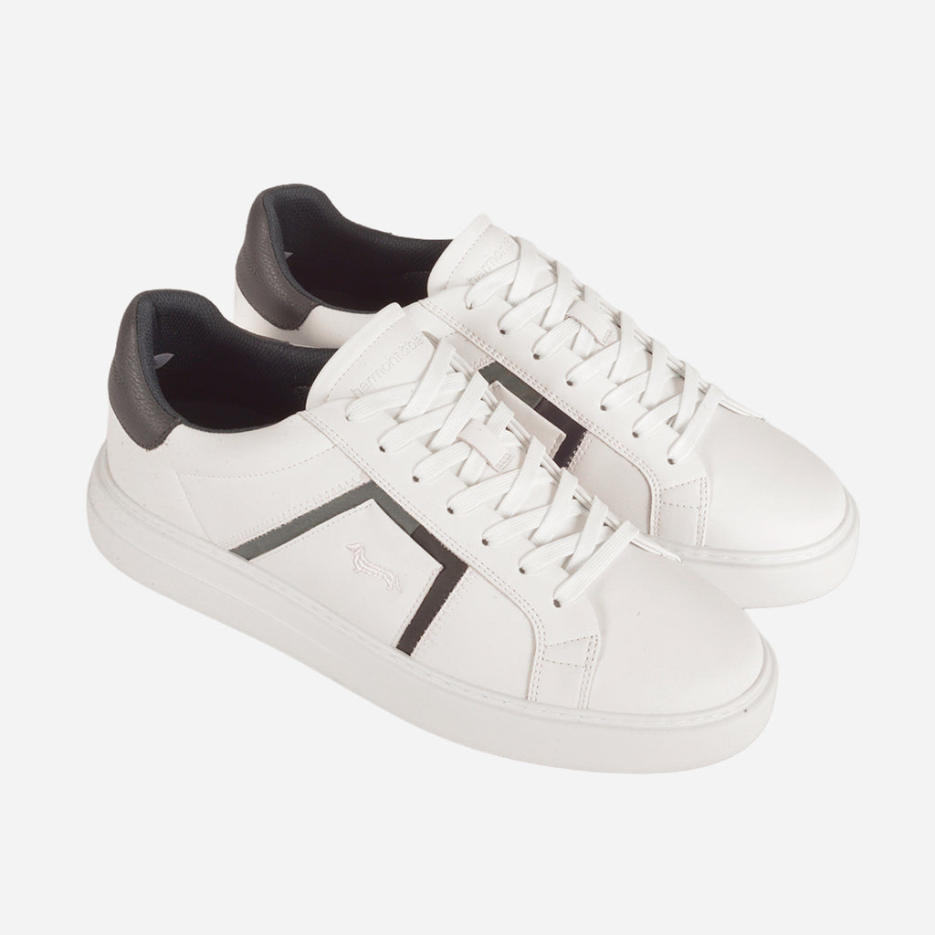 Tenis White Signature Hombre H&B.