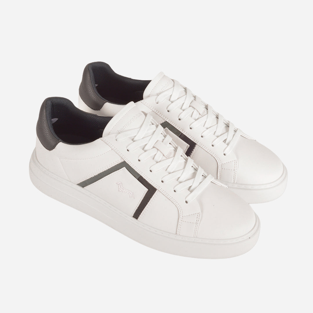 Tenis White Signature Hombre H&B.