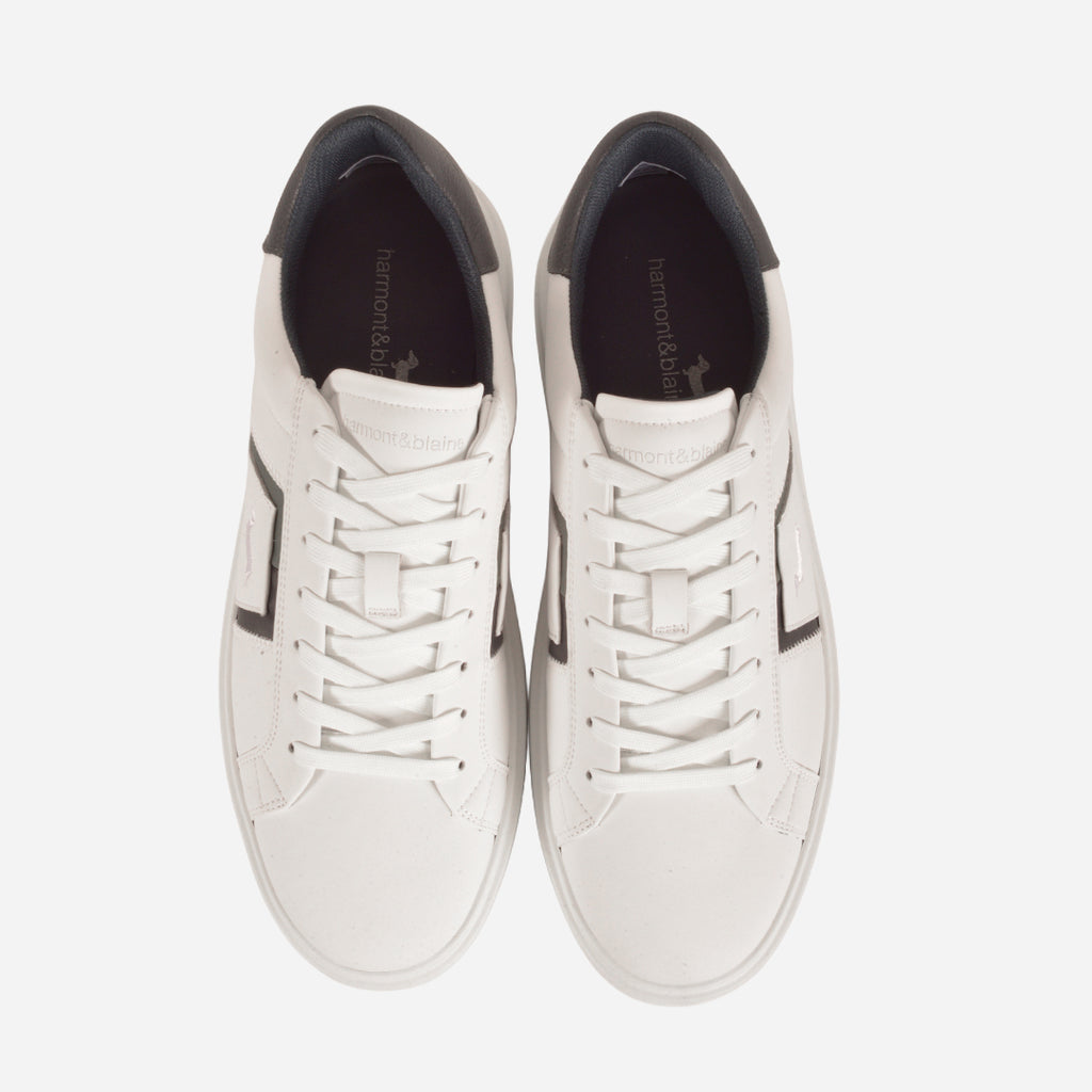 Tenis White Signature Hombre H&B.