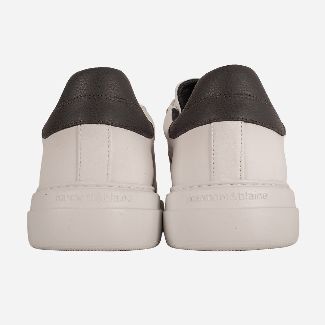 Tenis White Signature Hombre H&B.