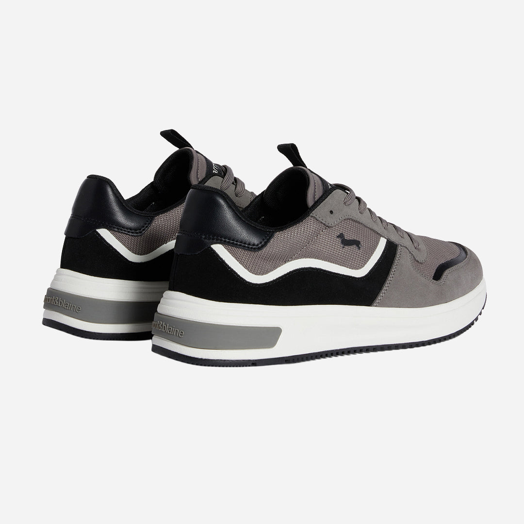 Zapatos Gamuza Gris Hombre H&B.
