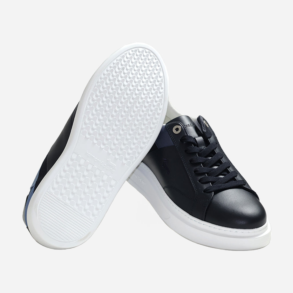 Tenis Azul Multicolor Hombre H&B.