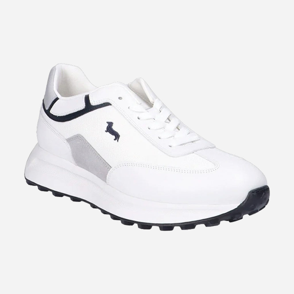 Tenis Deportivos Blancos con Detalles a Contraste H&B