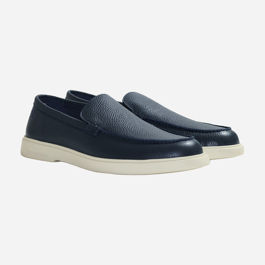 Mocasines Azul Marino Hombre H&B.