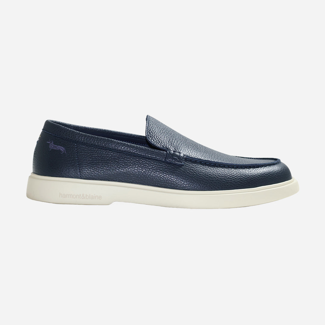 Mocasines Azul Marino Hombre H&B.