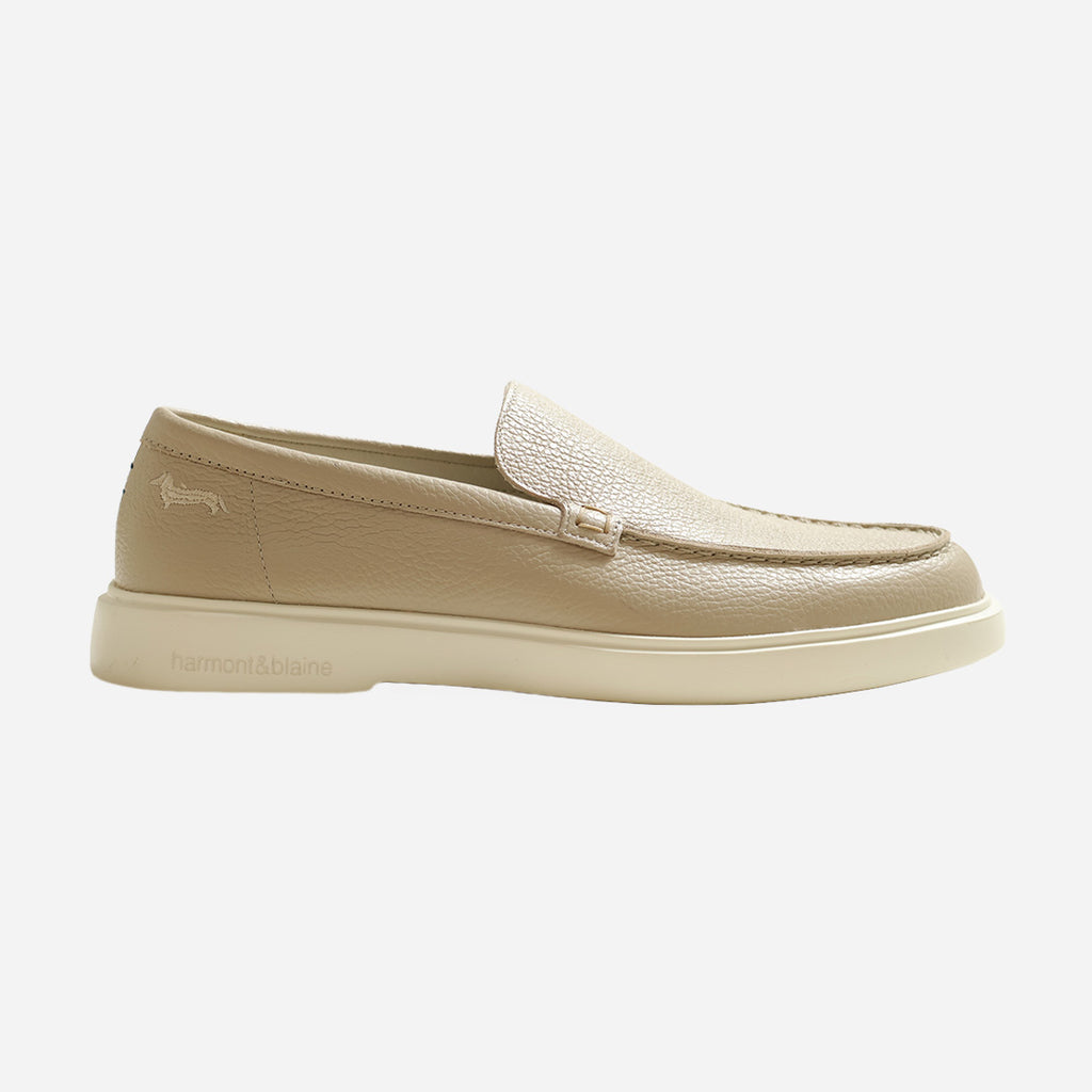 Mocasines Beige Icónicos Hombre H&B.
