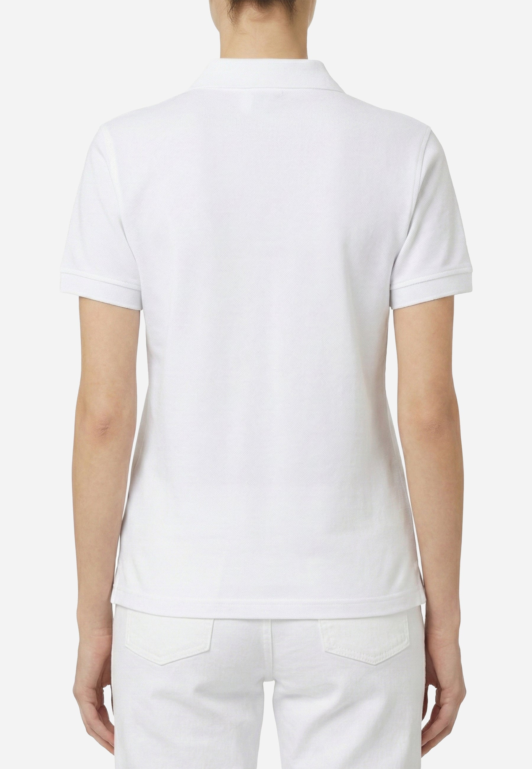 Camiseta Polo Blanca Dama K.