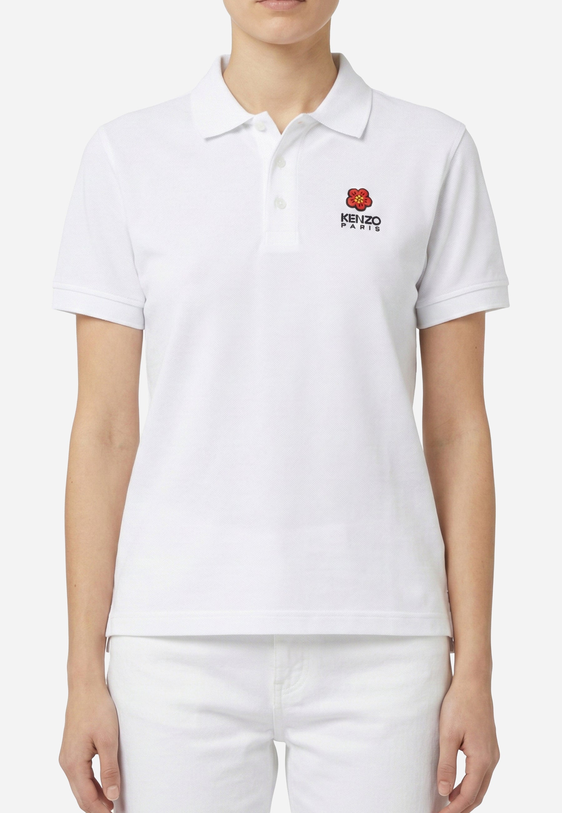 Camiseta Polo Blanca Dama K.