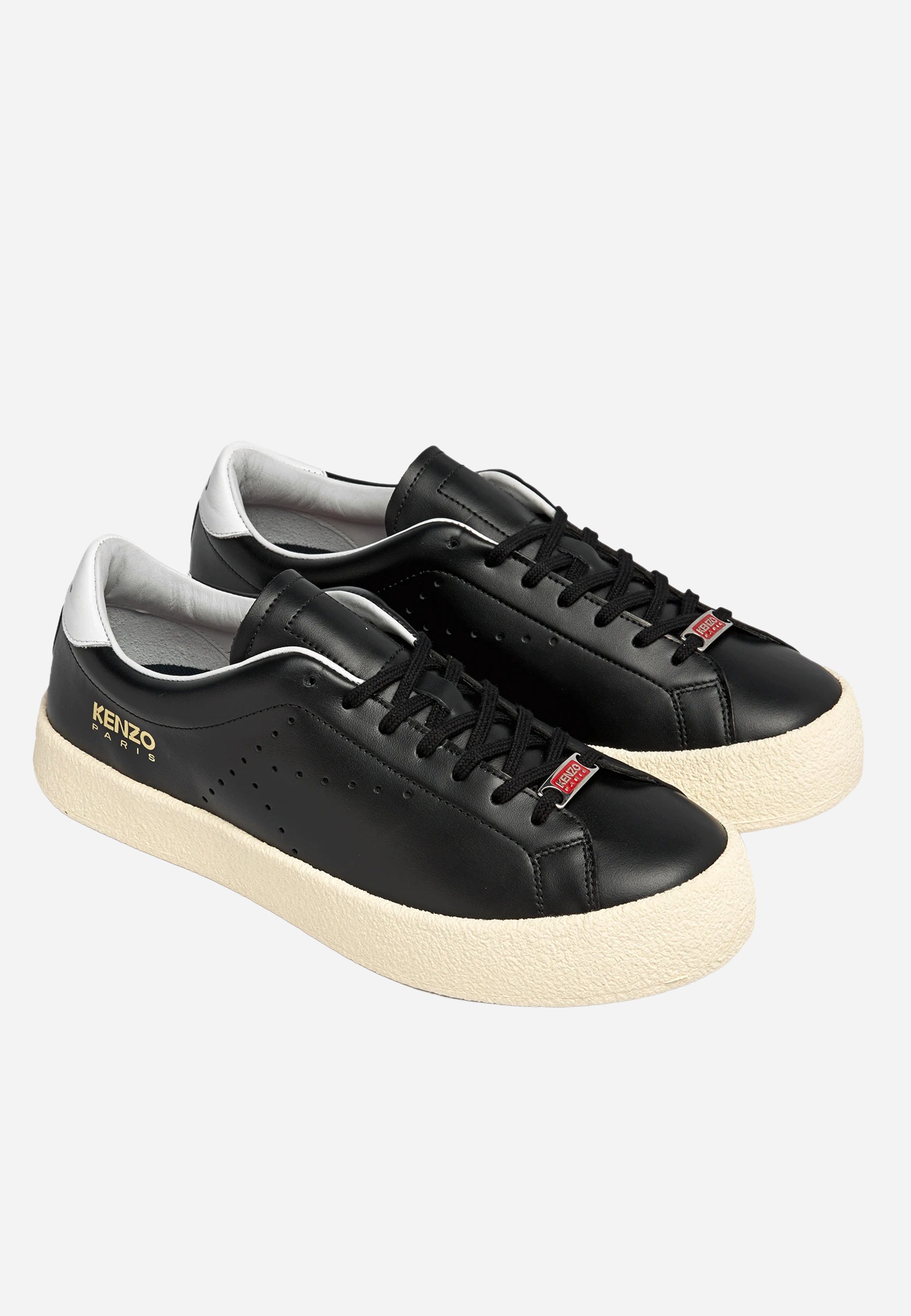 Tenis Hombre Negro/Blanco K.