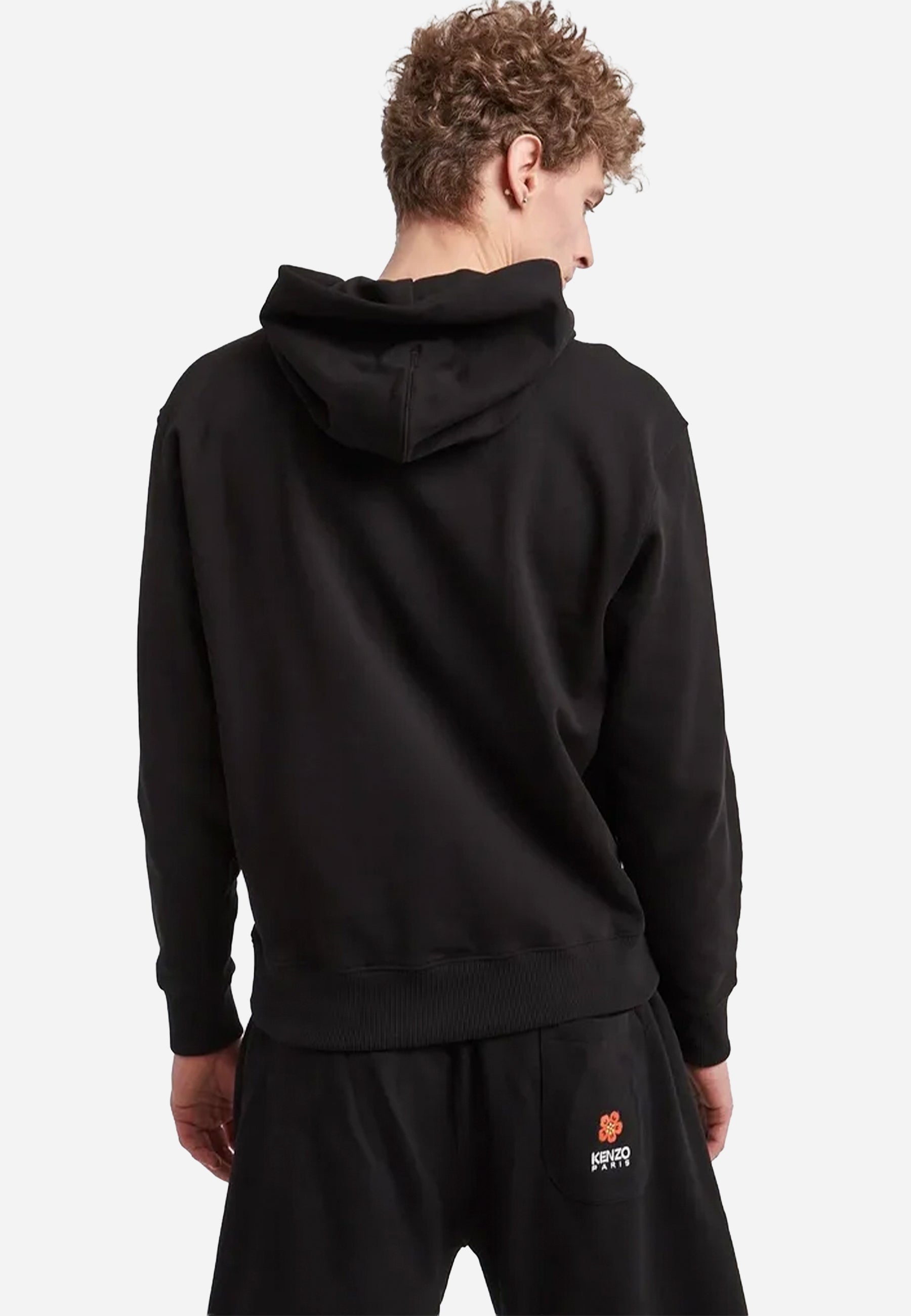 Hoodie Negro Hombre K.