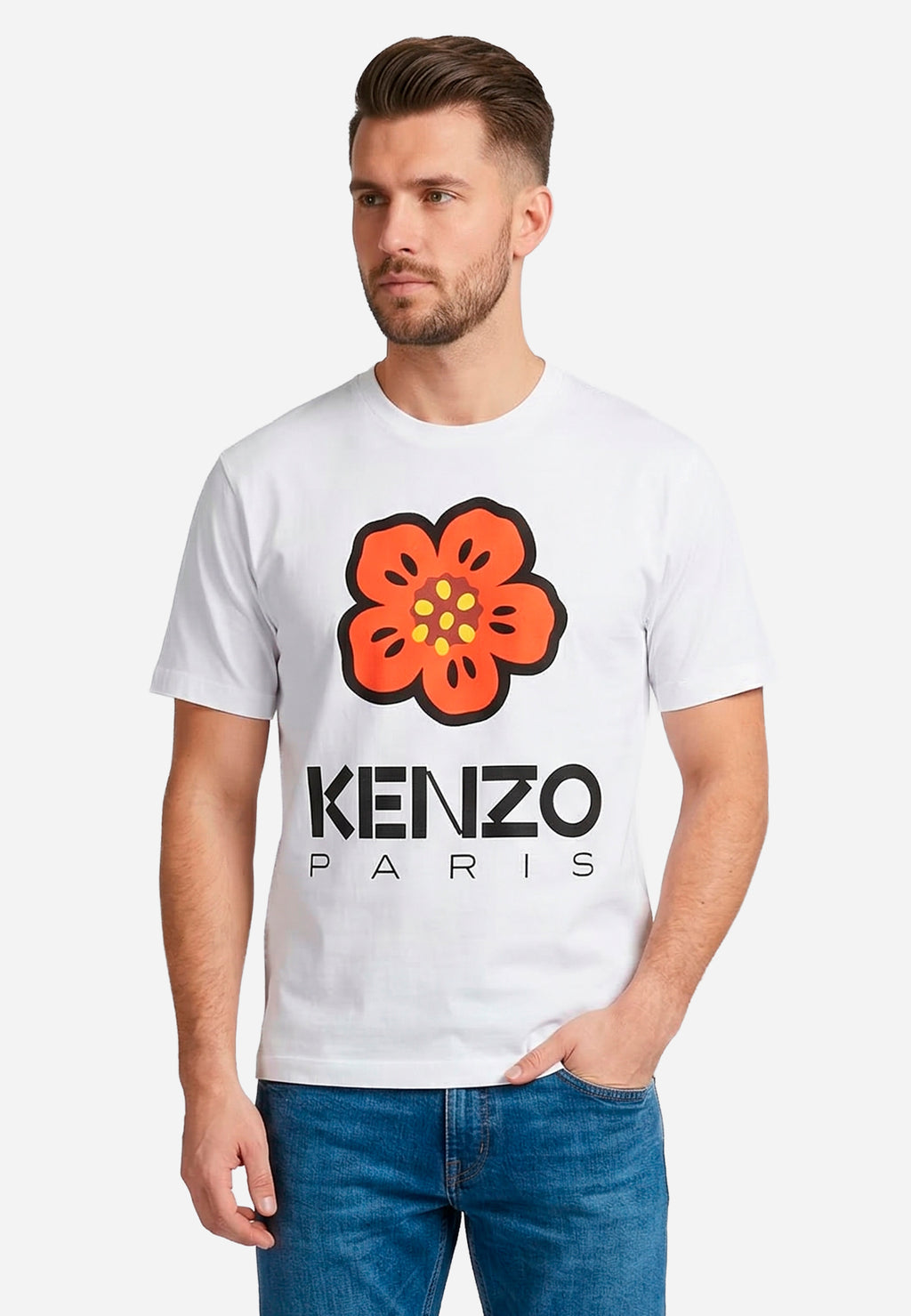 Camiseta Blanca Hombre K.P.