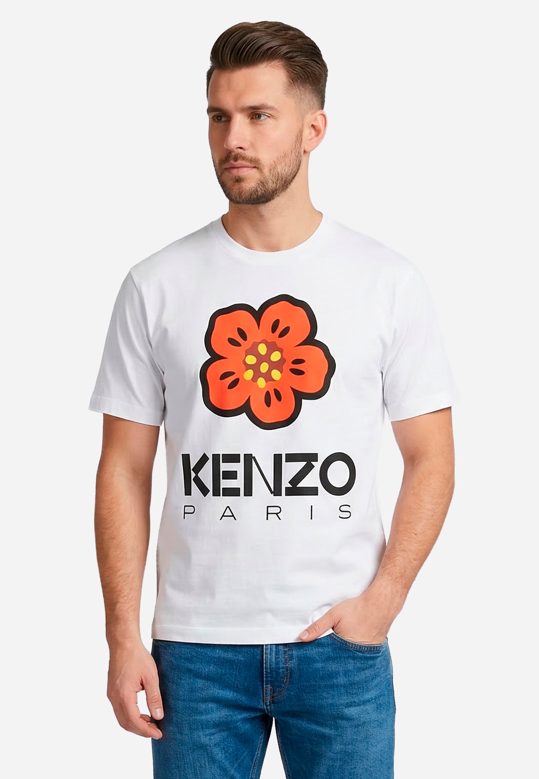 Camiseta Blanca Hombre K.P.