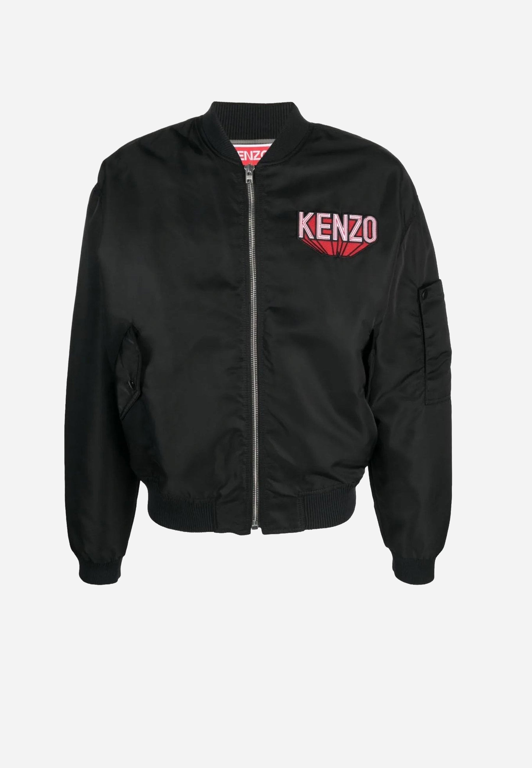 Chaqueta Bomber Negra Hombre K.