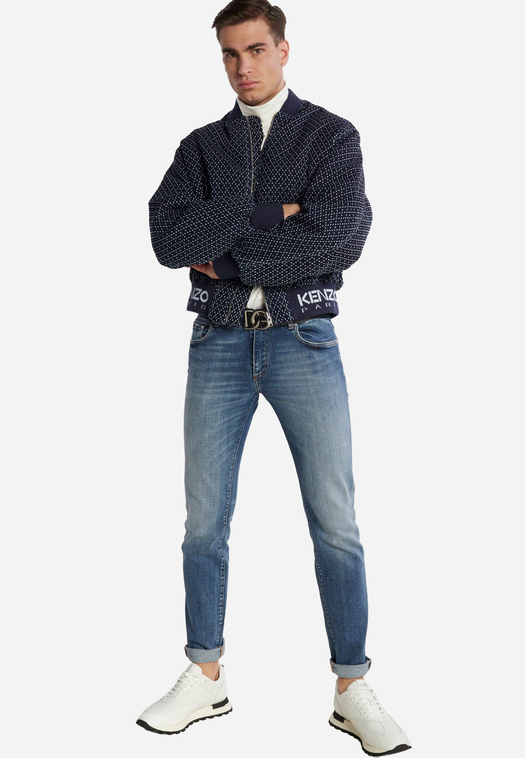 Chaqueta Azul Hombre K.