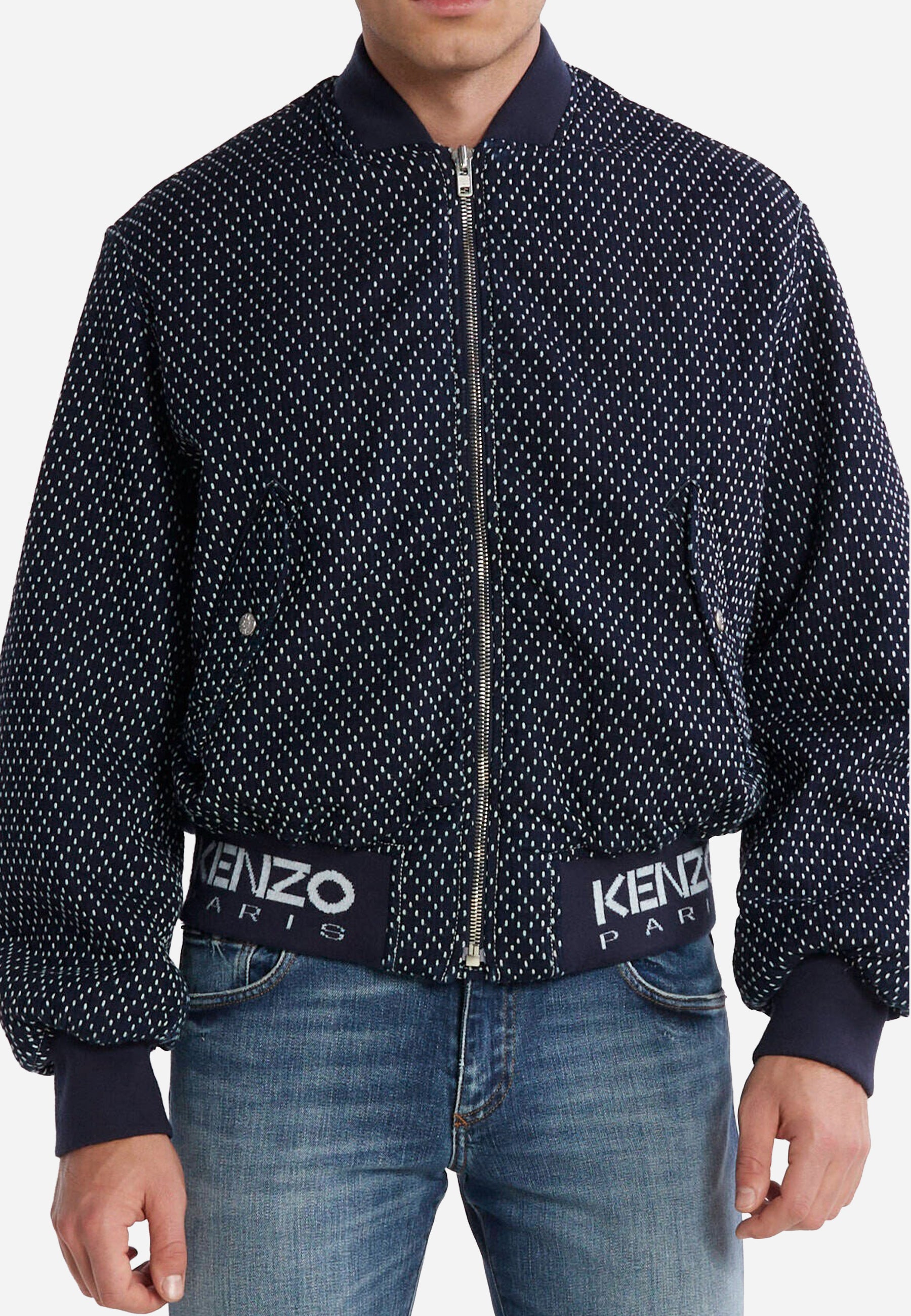 Chaqueta Azul Hombre K.