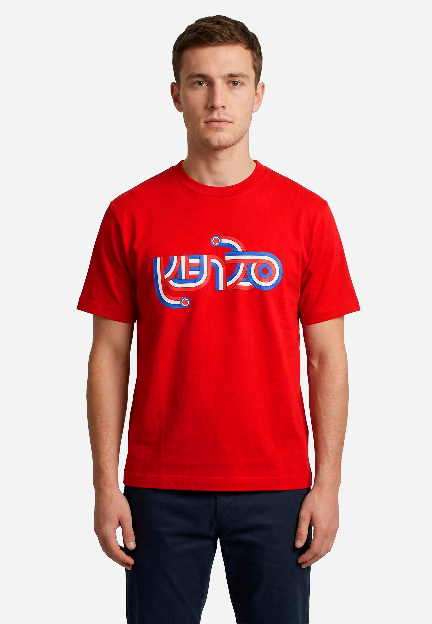 Camiseta Graphic Roja Hombre K.P.