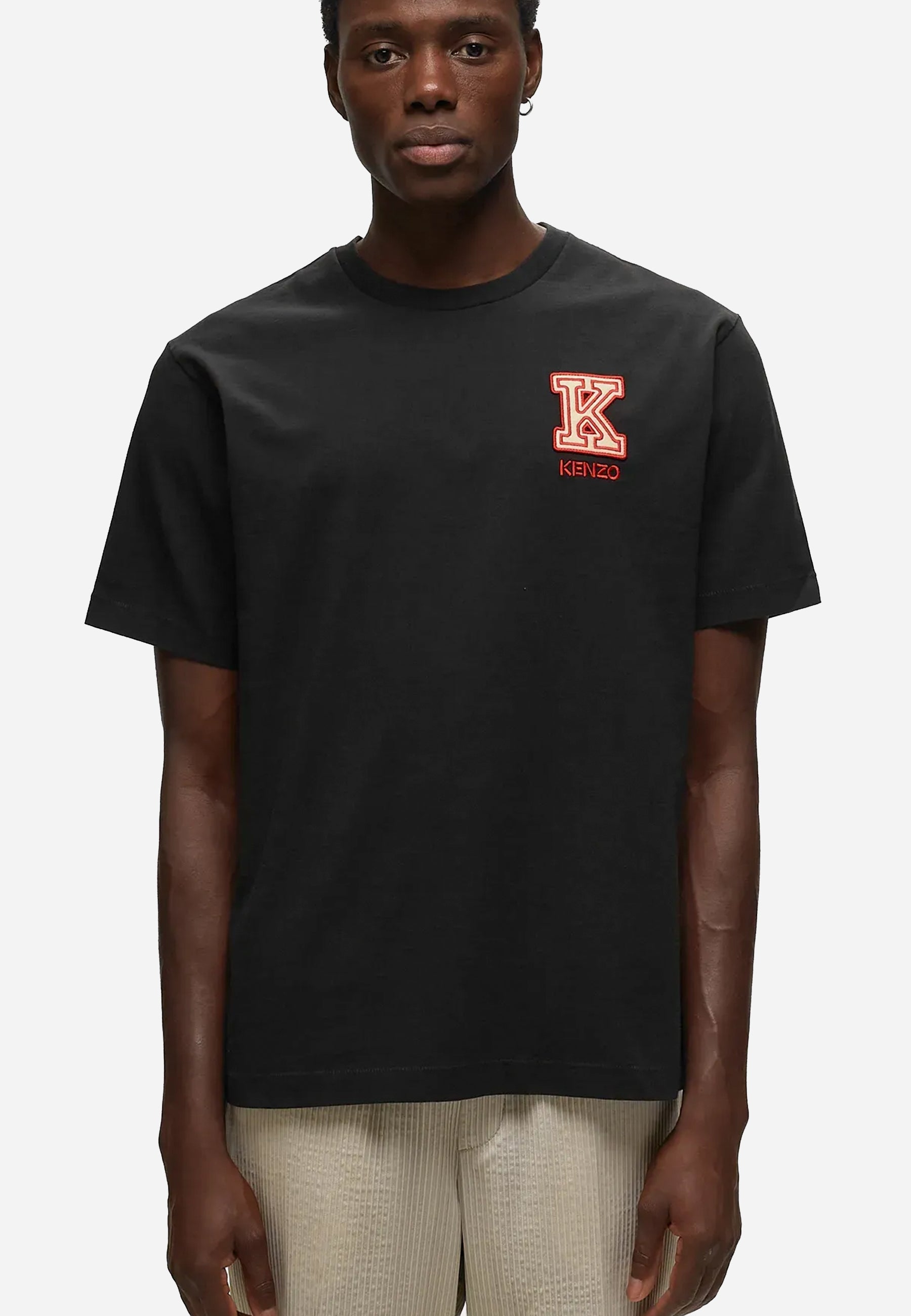 Camiseta Negra Hombre K.