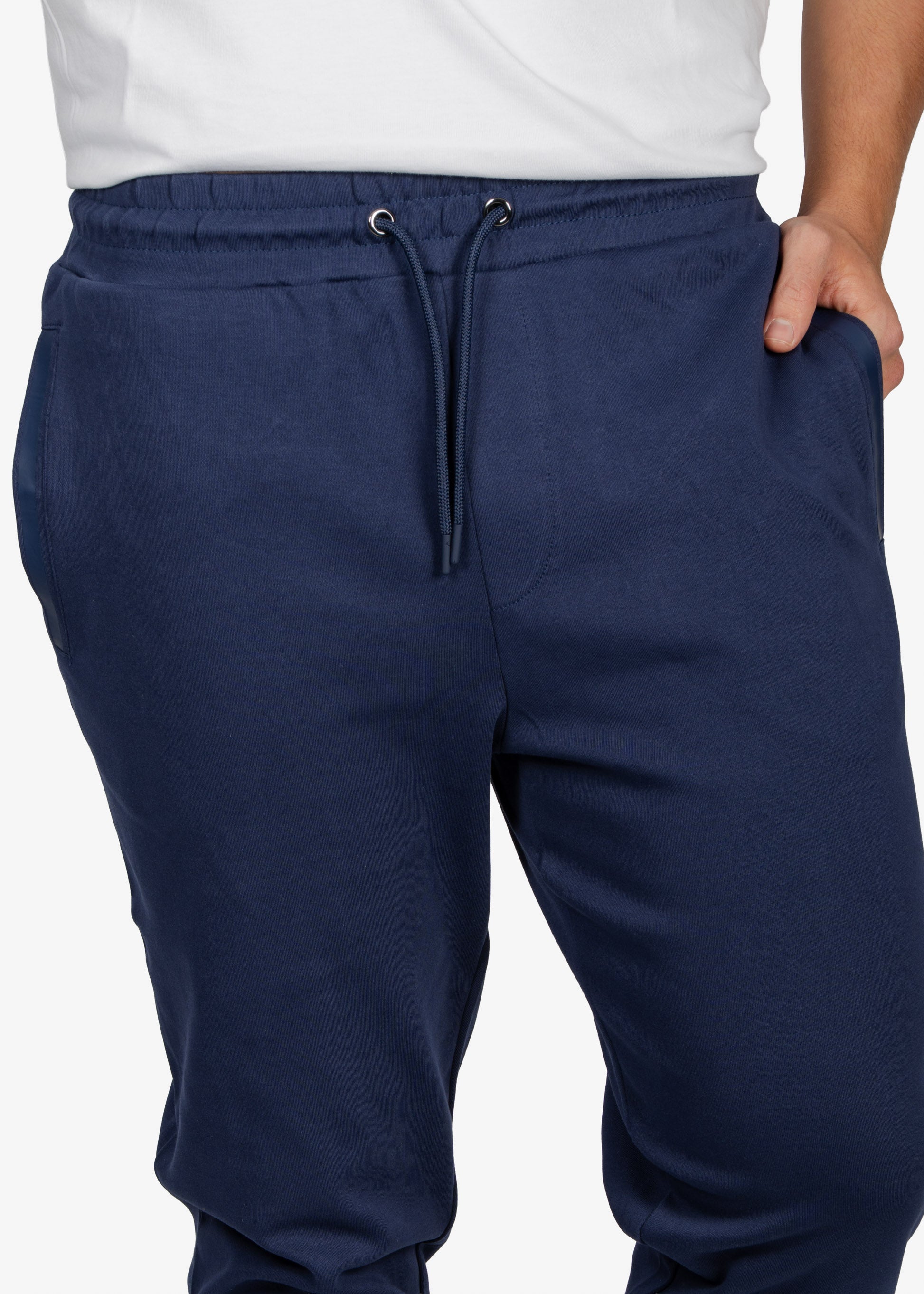 Pantalón Sudadera Azul Marino en Algodón H&B