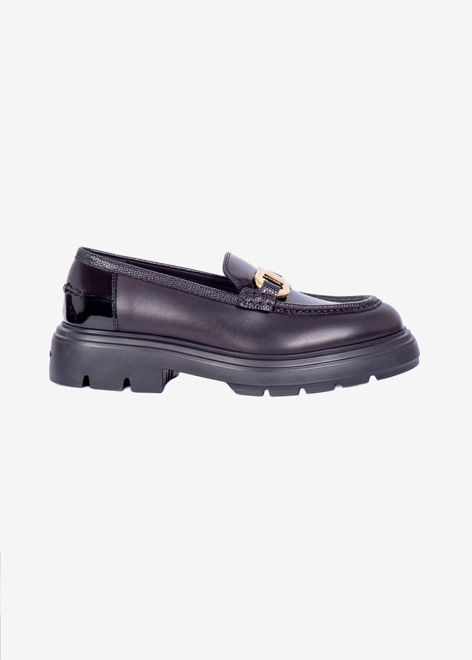 ZAPATO FERRAGAMO DAMA NEGRO CUERO (775103-BROOKE)