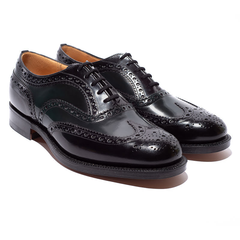 ZAPATO CHURCH'S NEGRO-VERDE (G00000-BINDER FUME)